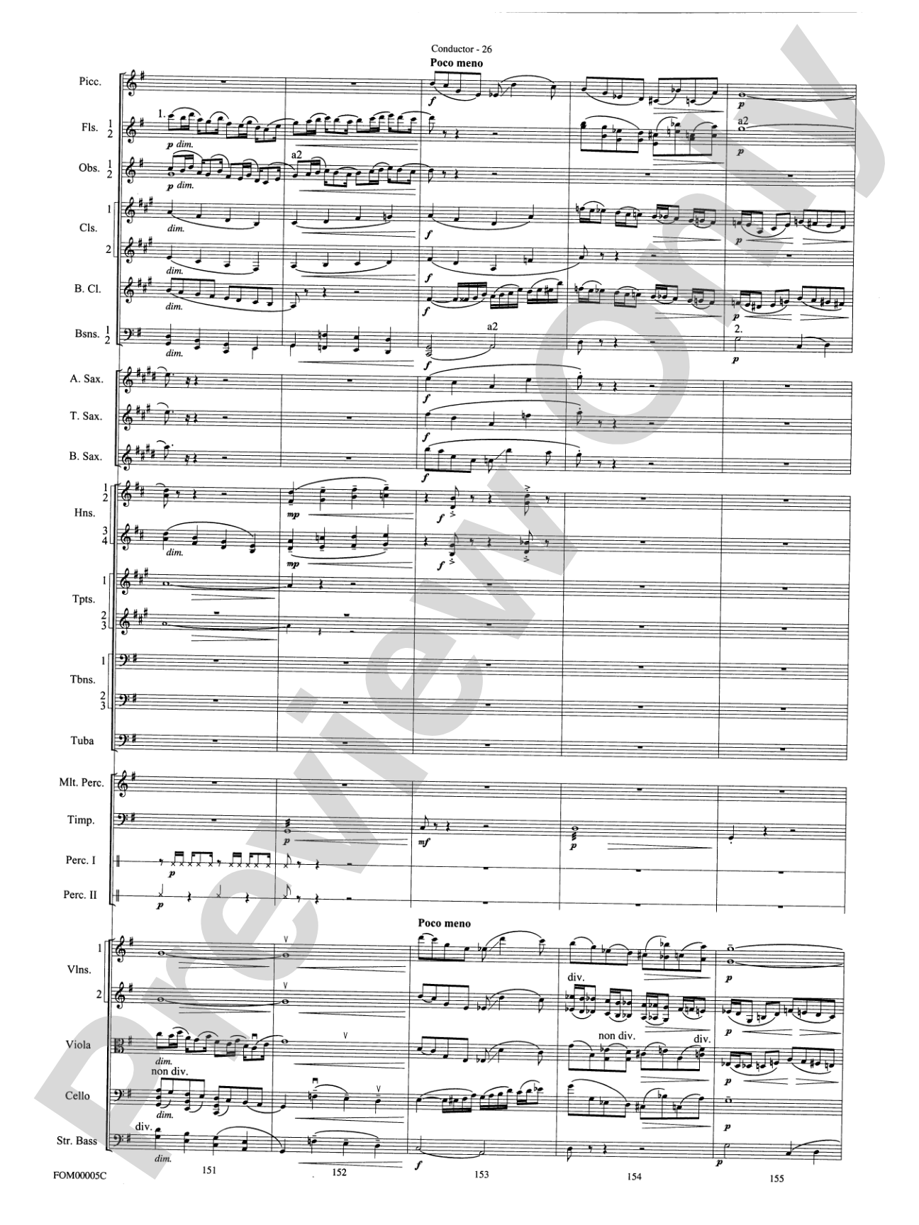 An American in Paris Suite: Full Orchestra Conductor Score & Parts
