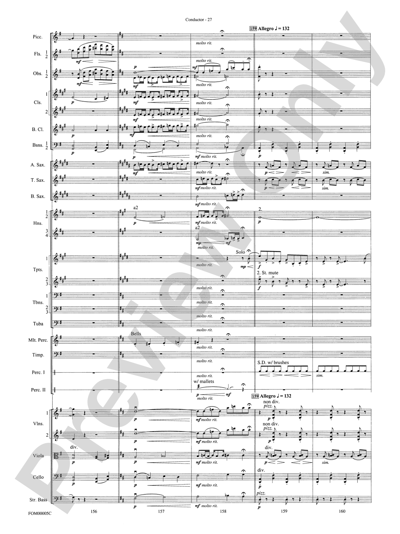 An American in Paris Suite: Full Orchestra Conductor Score & Parts