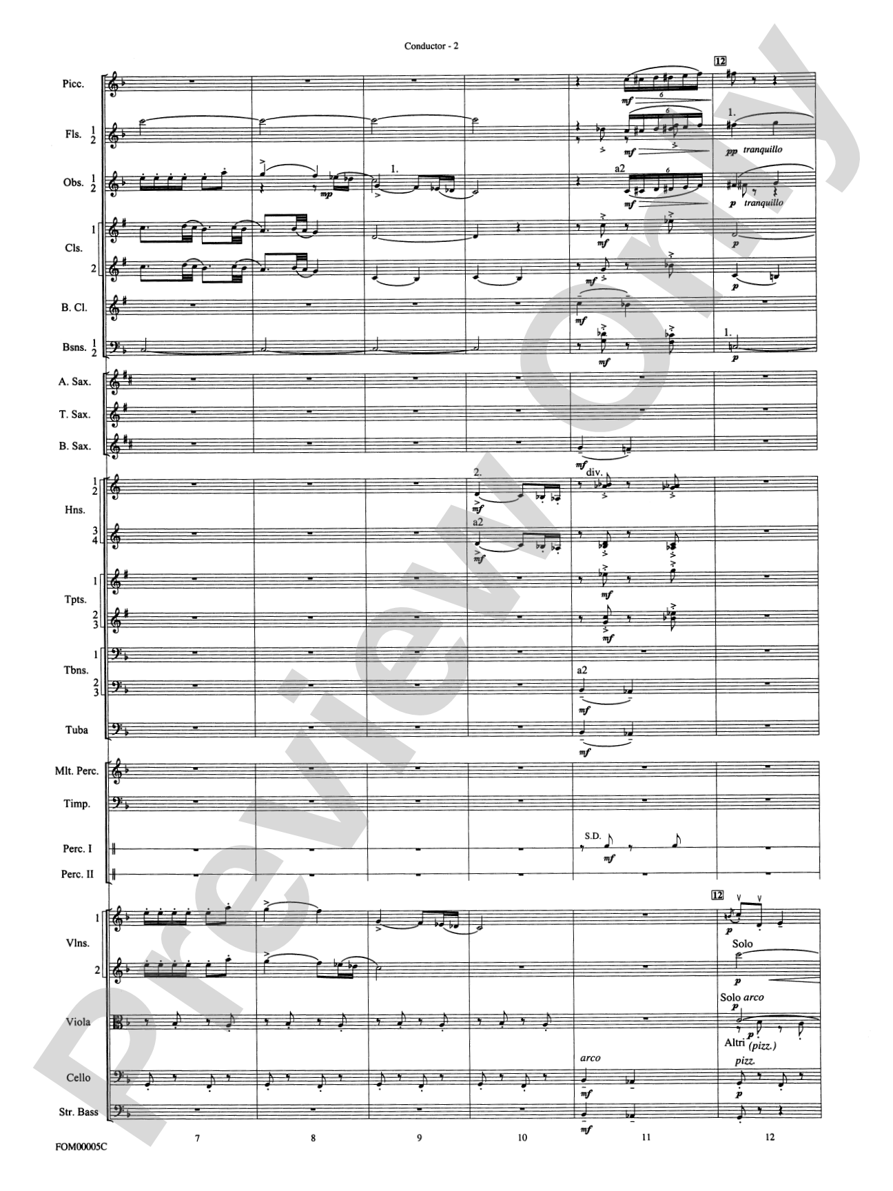 An American in Paris Suite: Full Orchestra Conductor Score & Parts