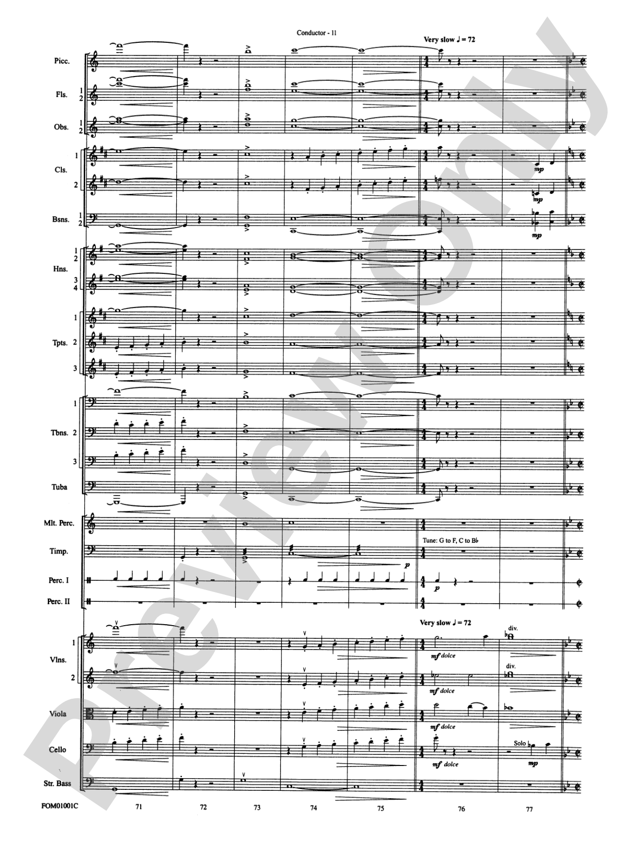 My Fair Lady (Medley): Full Orchestra Conductor Score & Parts