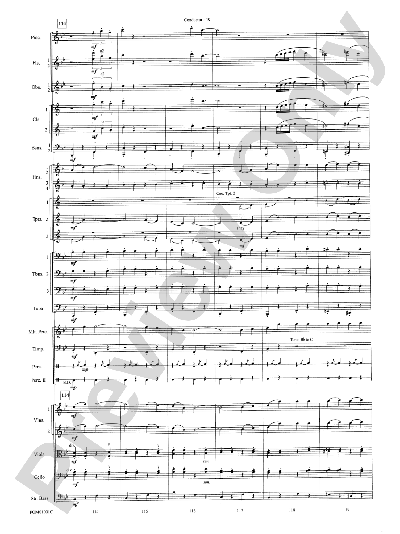 My Fair Lady (Medley): Full Orchestra Conductor Score & Parts