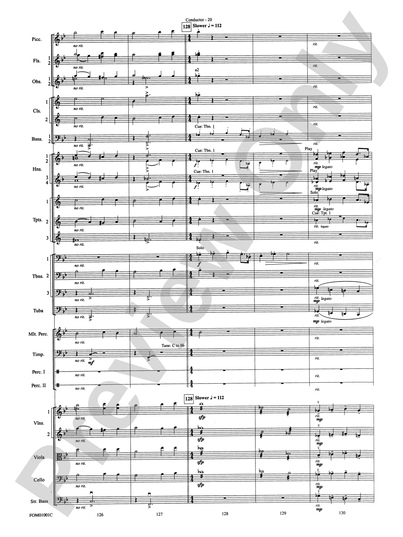 My Fair Lady (Medley): Full Orchestra Conductor Score & Parts