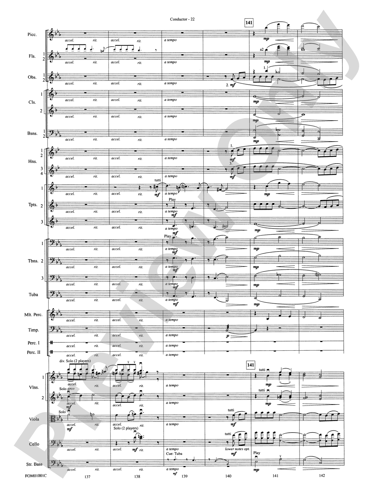 My Fair Lady (Medley): Full Orchestra Conductor Score & Parts