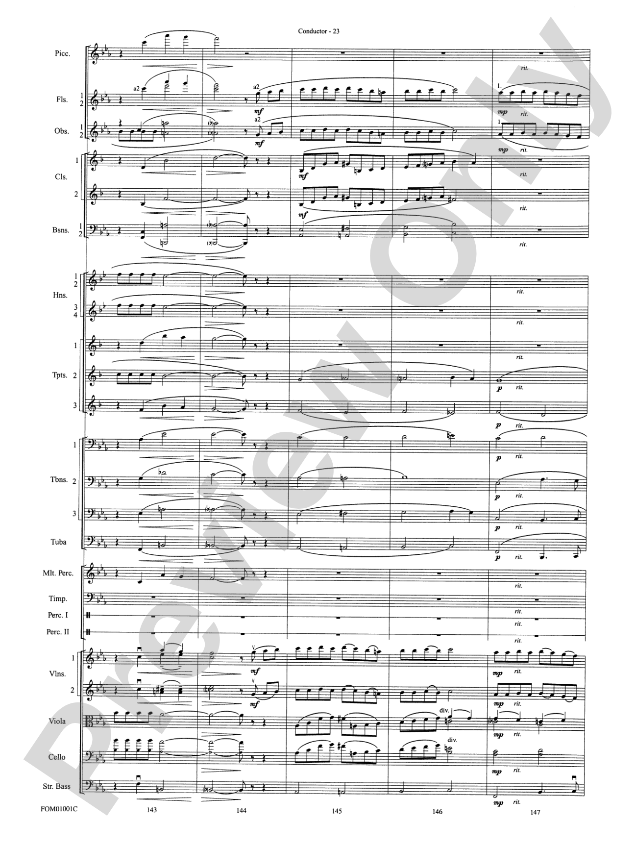 My Fair Lady (Medley): Full Orchestra Conductor Score & Parts