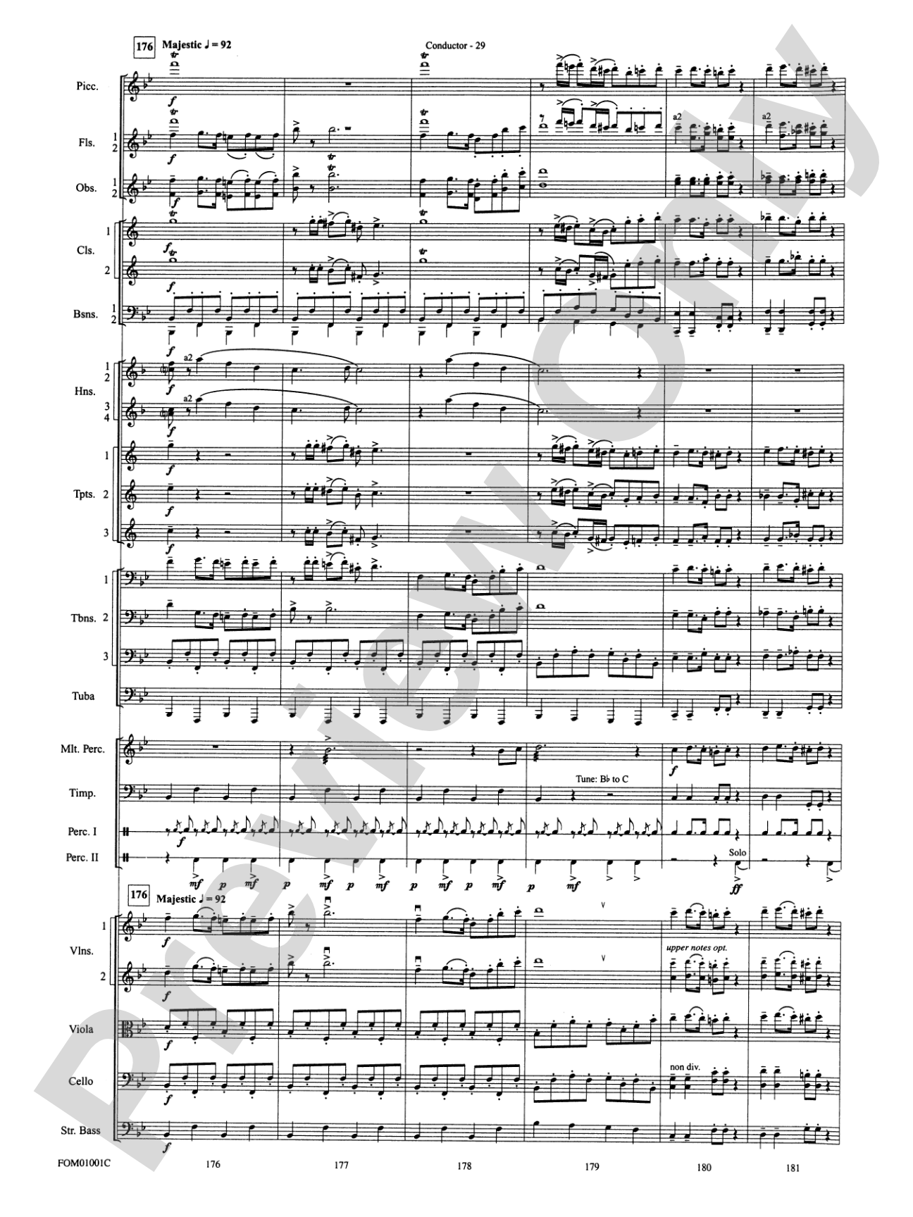 My Fair Lady (Medley): Full Orchestra Conductor Score & Parts