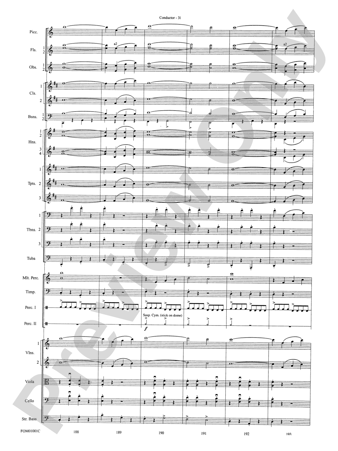 My Fair Lady (Medley): Full Orchestra Conductor Score & Parts