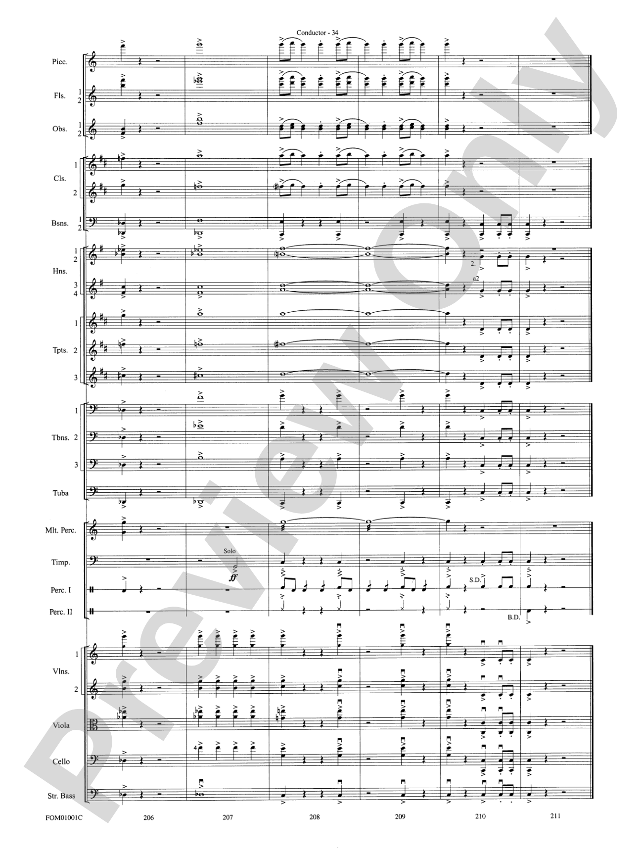 My Fair Lady (Medley): Full Orchestra Conductor Score & Parts