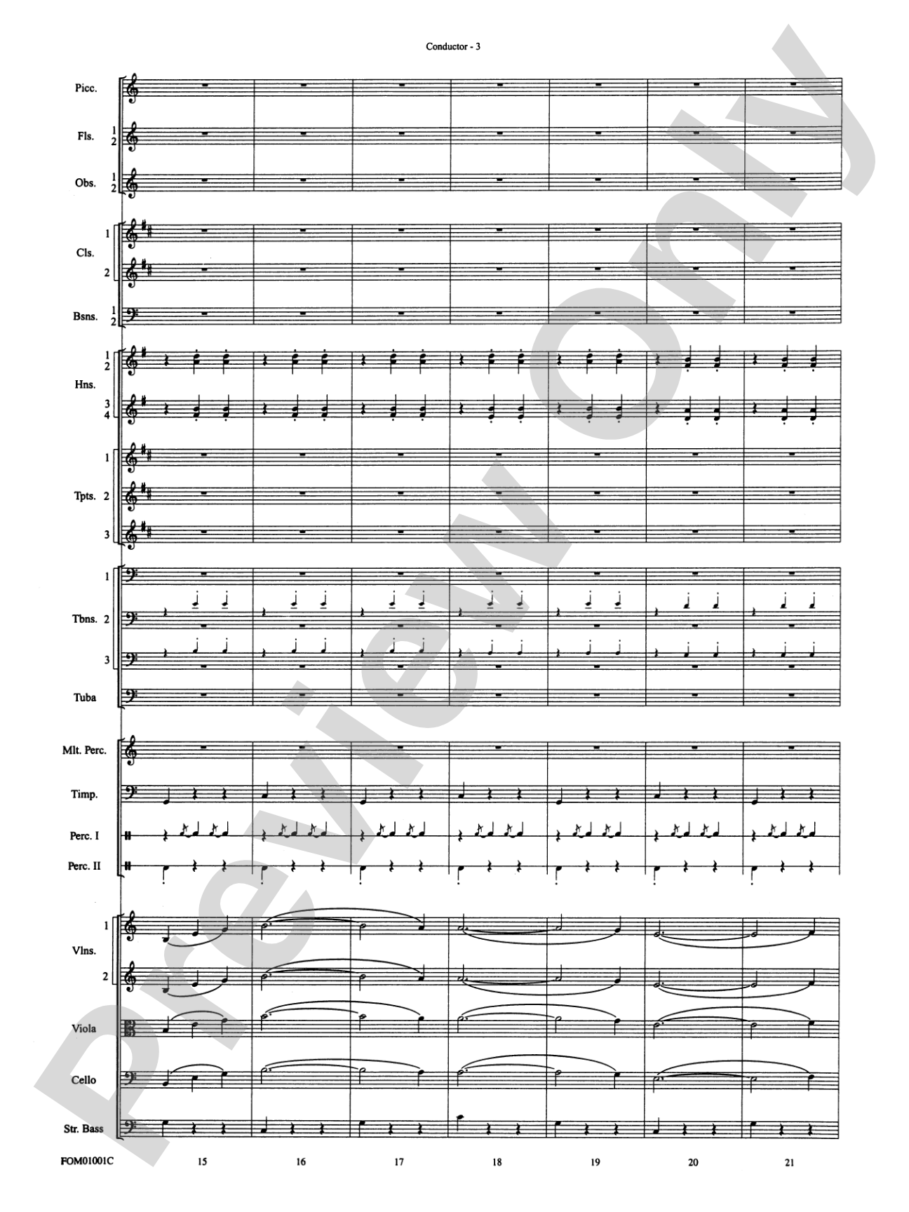 My Fair Lady (Medley): Full Orchestra Conductor Score & Parts