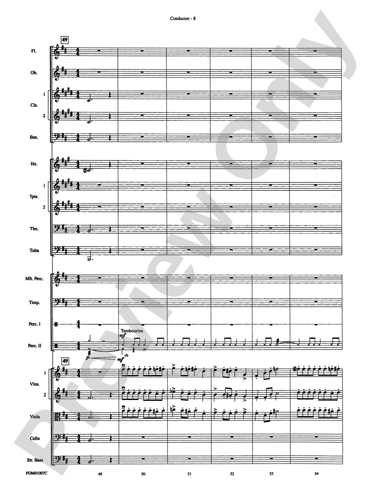Harry Potter, Highlights from: Full Orchestra Conductor Score & Parts