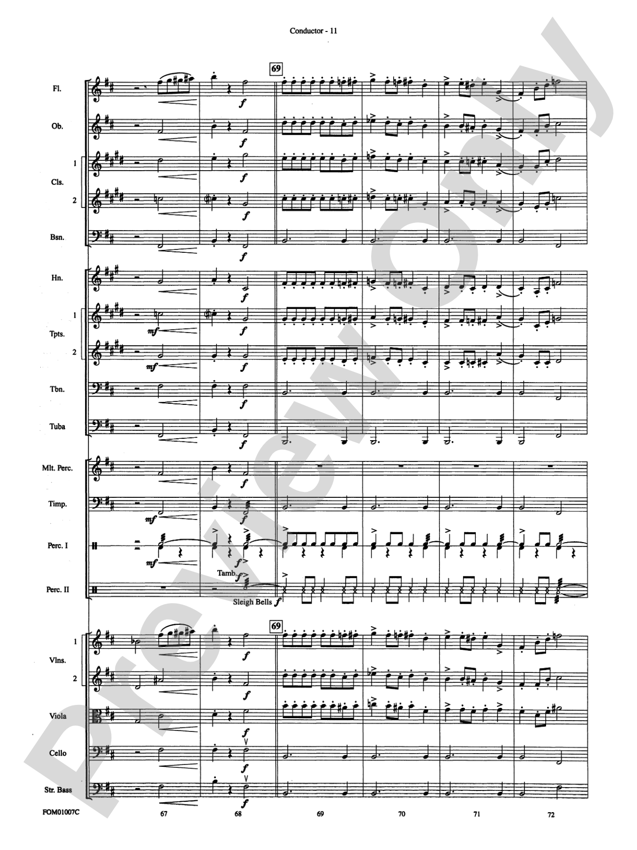 Harry Potter, Highlights from: Full Orchestra Conductor Score & Parts