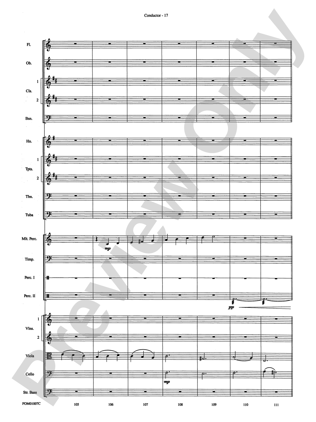Harry Potter, Highlights from: Full Orchestra Conductor Score & Parts