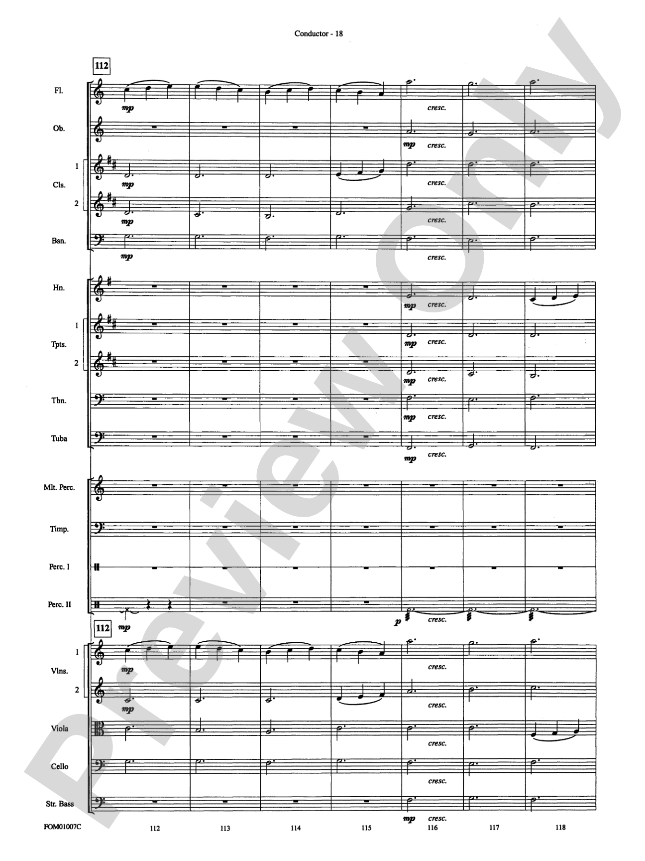 Harry Potter, Highlights from: Full Orchestra Conductor Score & Parts