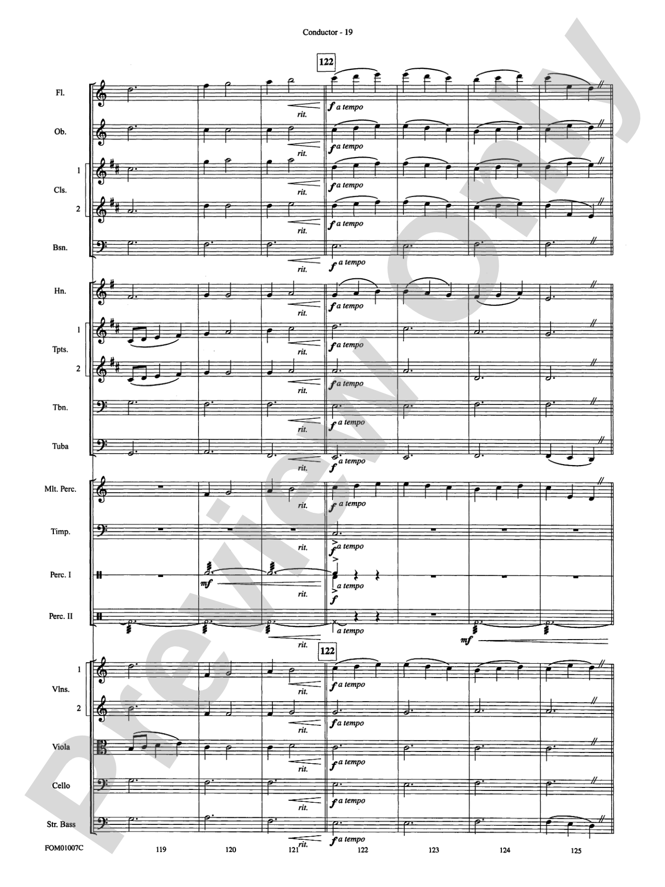 Harry Potter, Highlights from: Full Orchestra Conductor Score & Parts