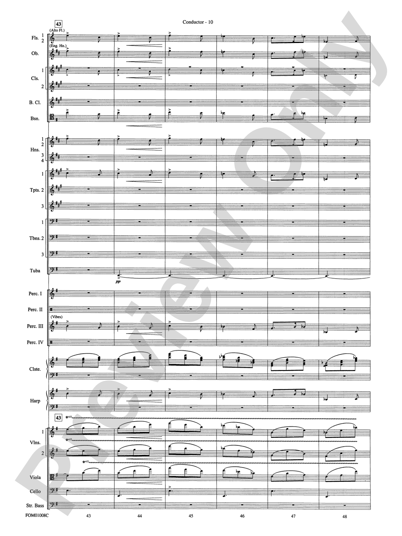Harry Potter Symphonic Suite: Score
