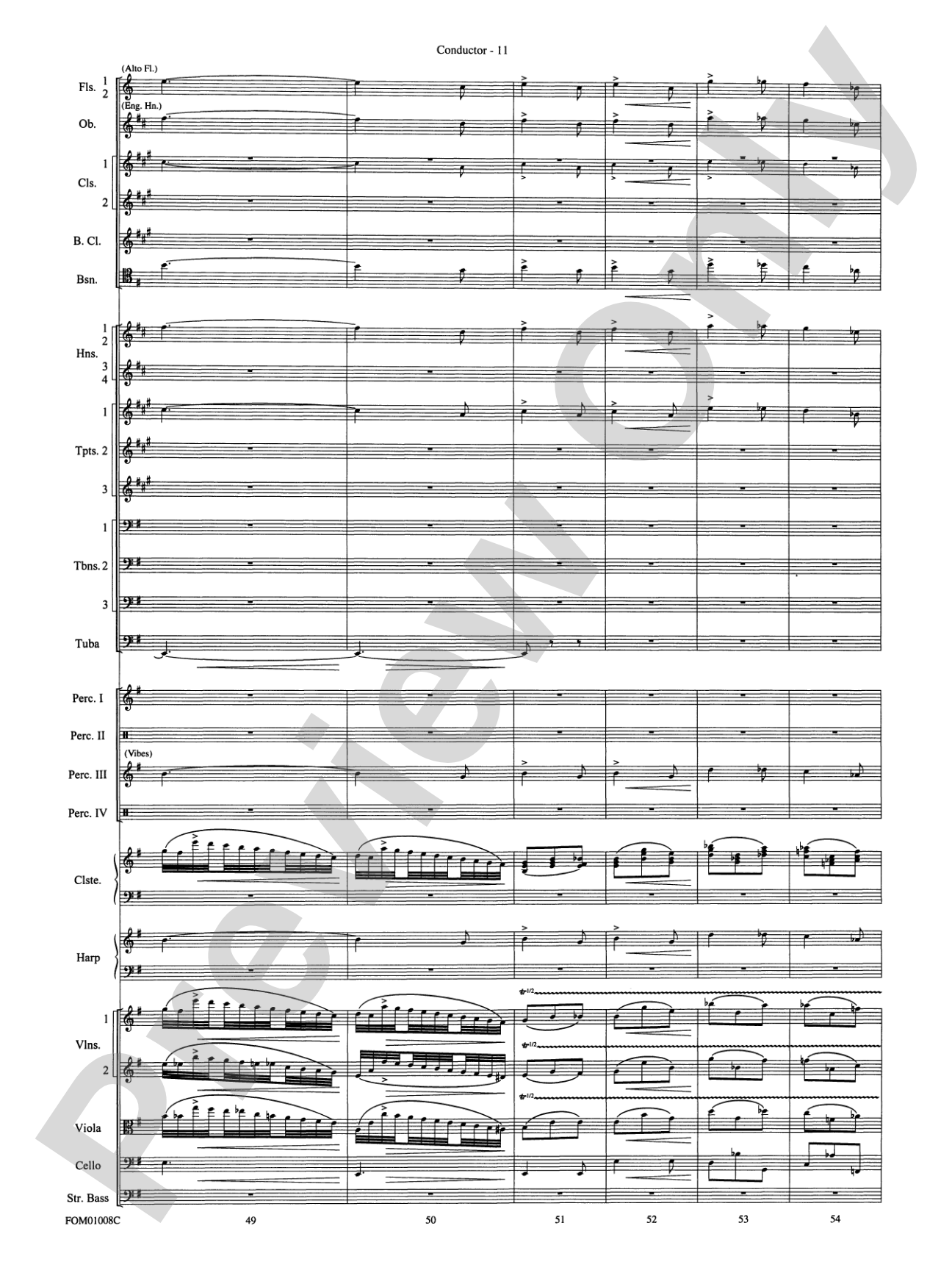 Harry Potter Symphonic Suite: Score