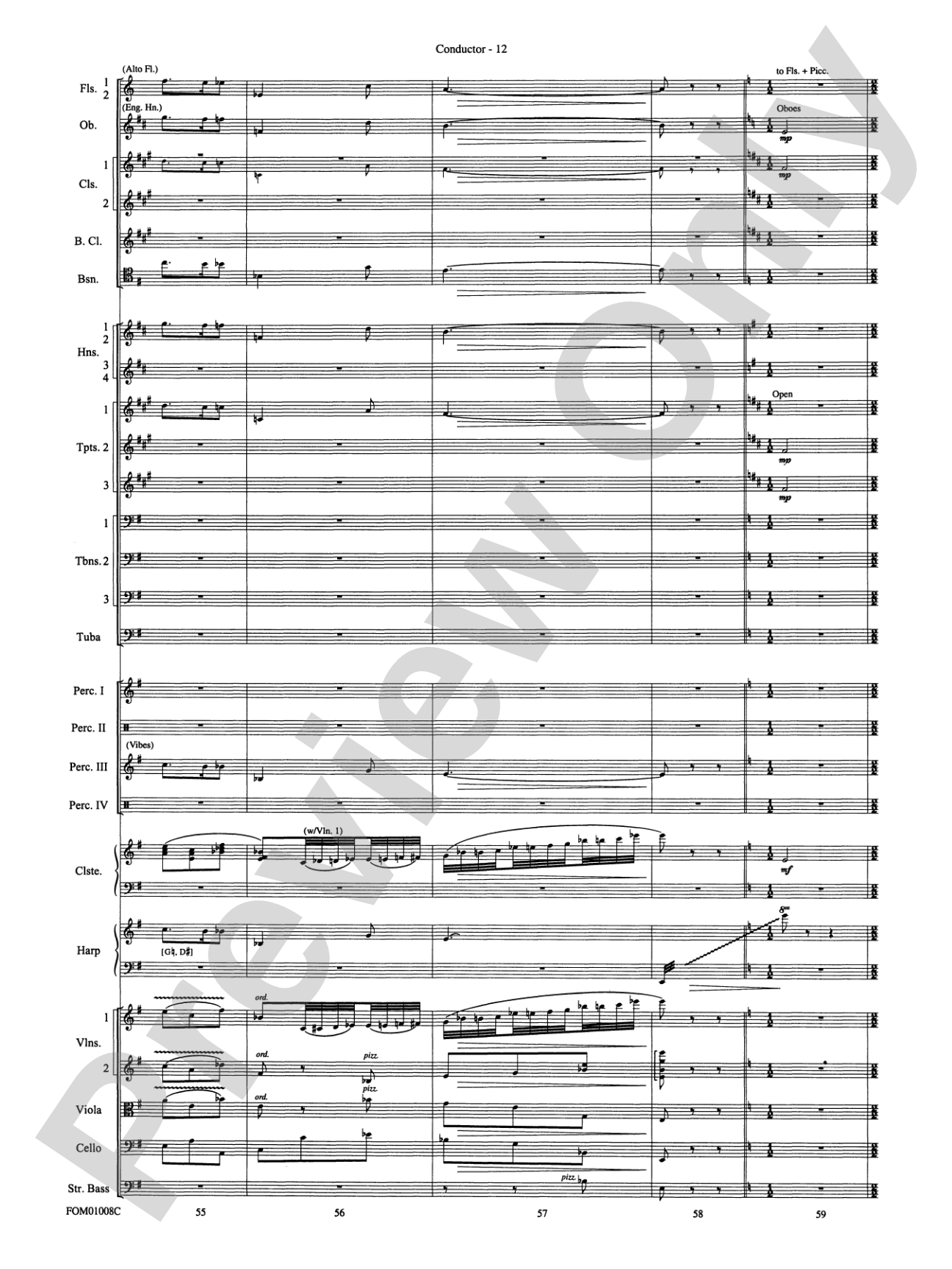 Harry Potter Symphonic Suite: Score