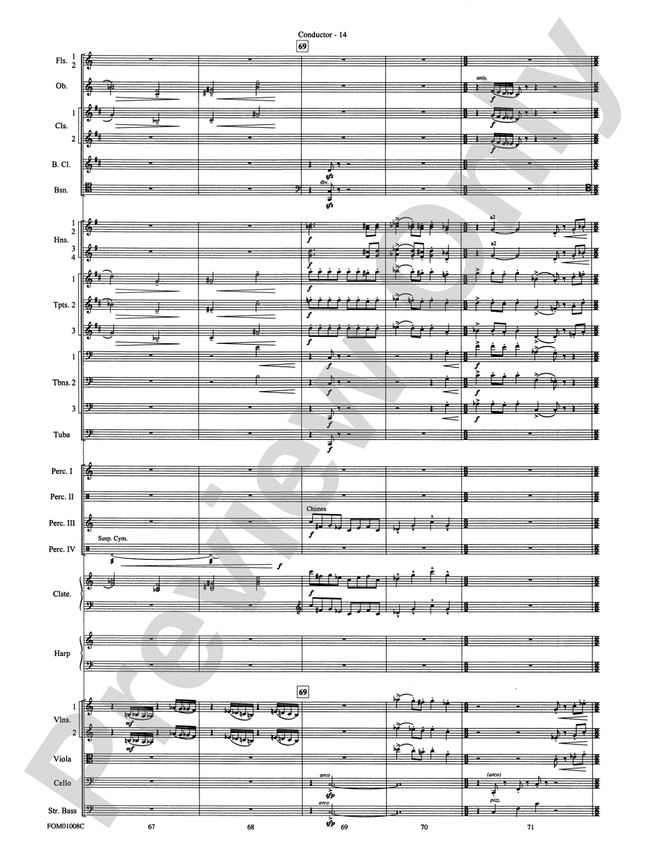 Harry Potter Symphonic Suite: Score