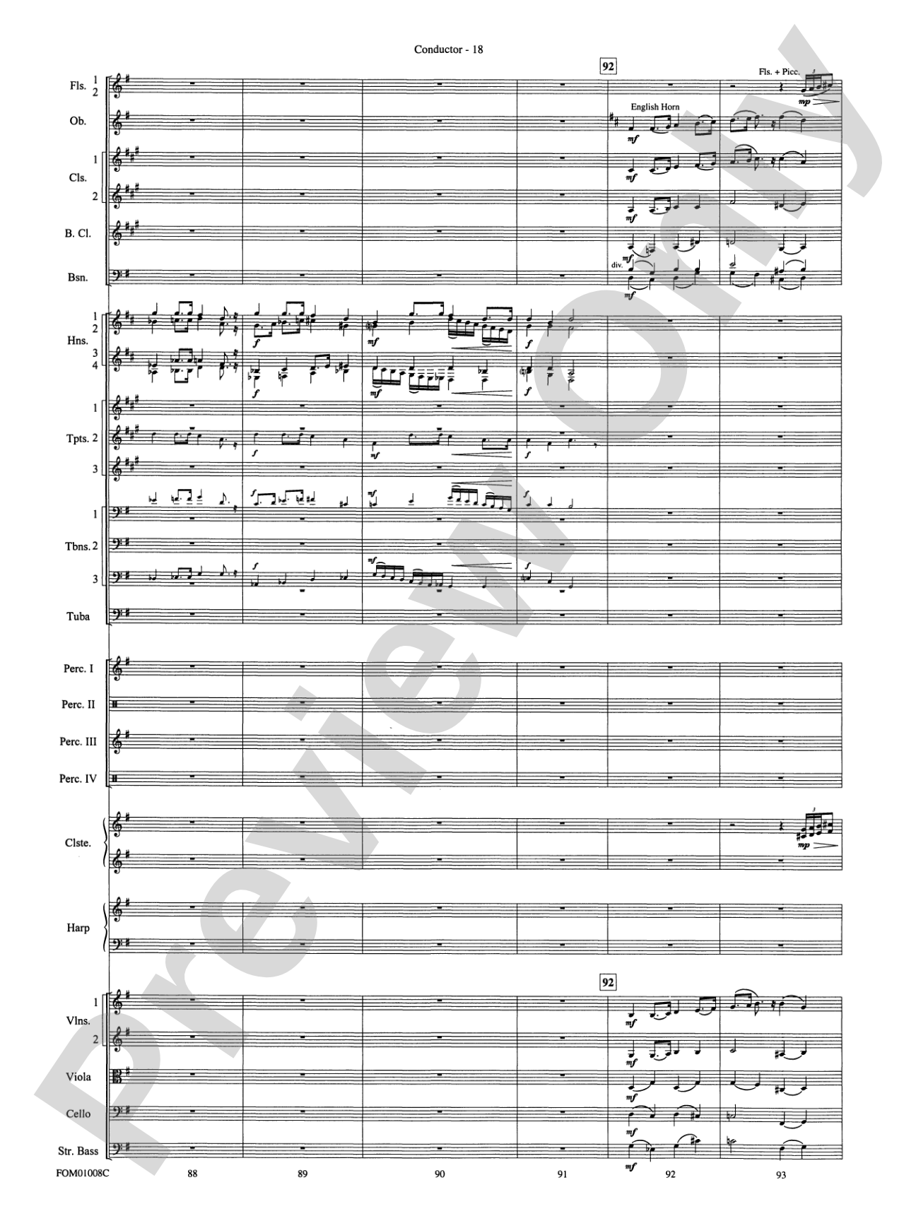 Harry Potter Symphonic Suite: Score