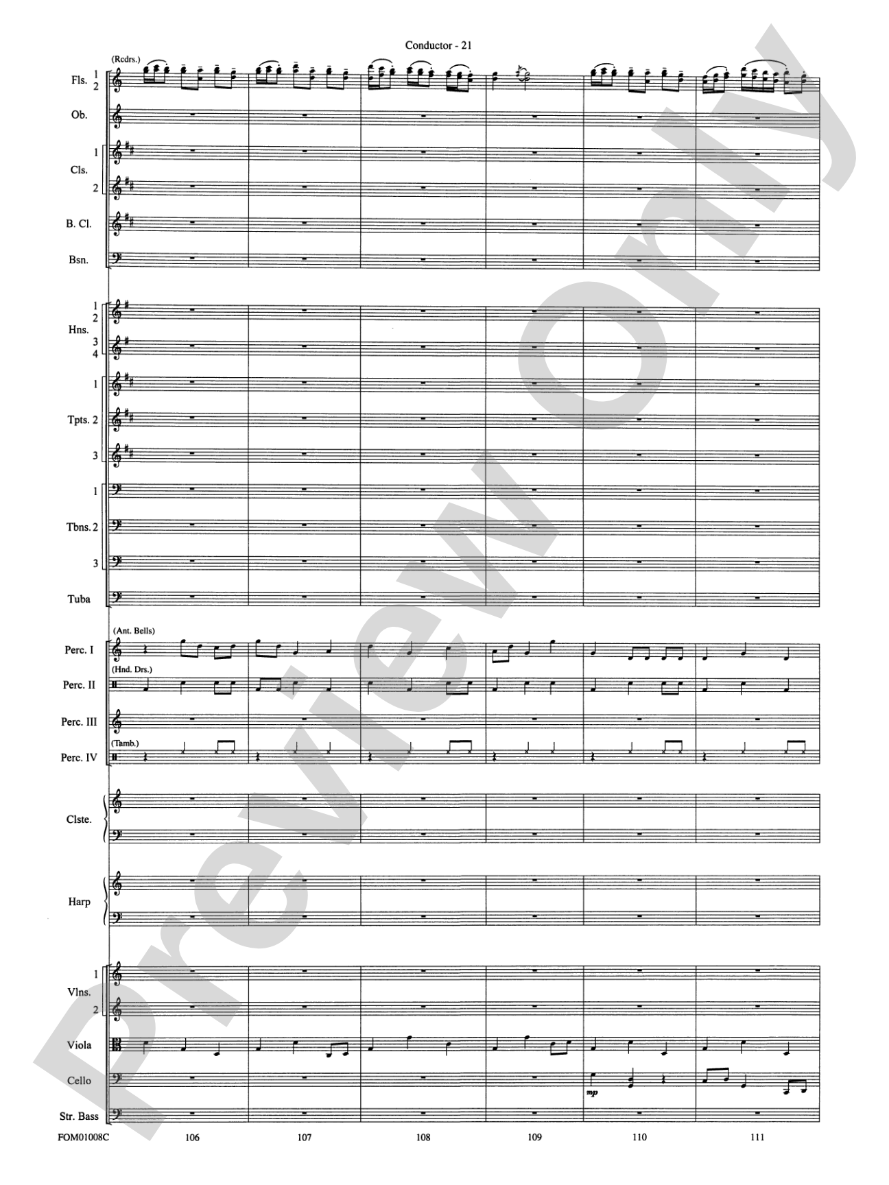Harry Potter Symphonic Suite: Score