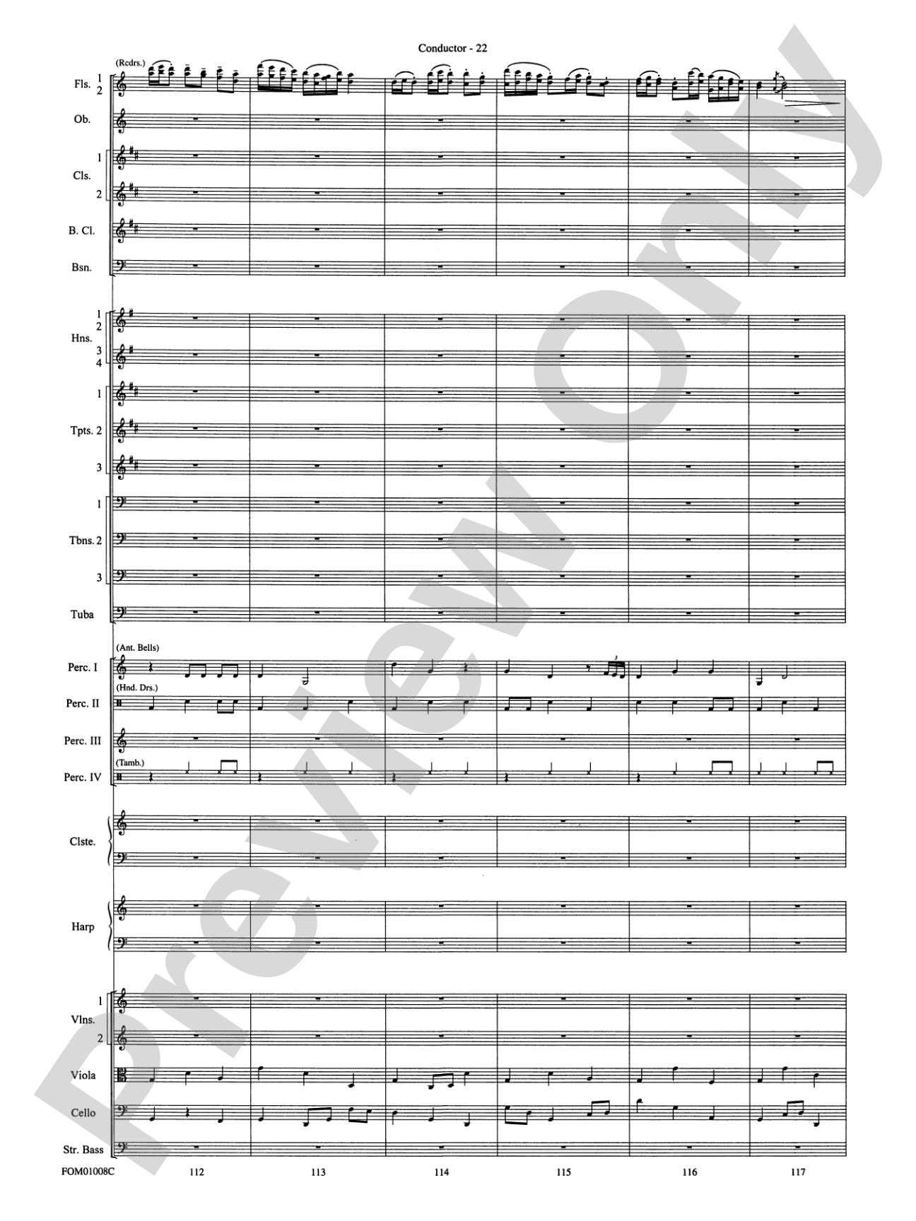 Harry Potter Symphonic Suite: Score