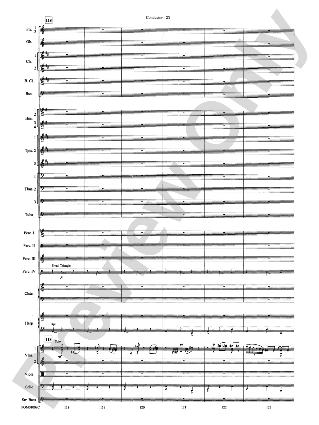 Harry Potter Symphonic Suite: Score