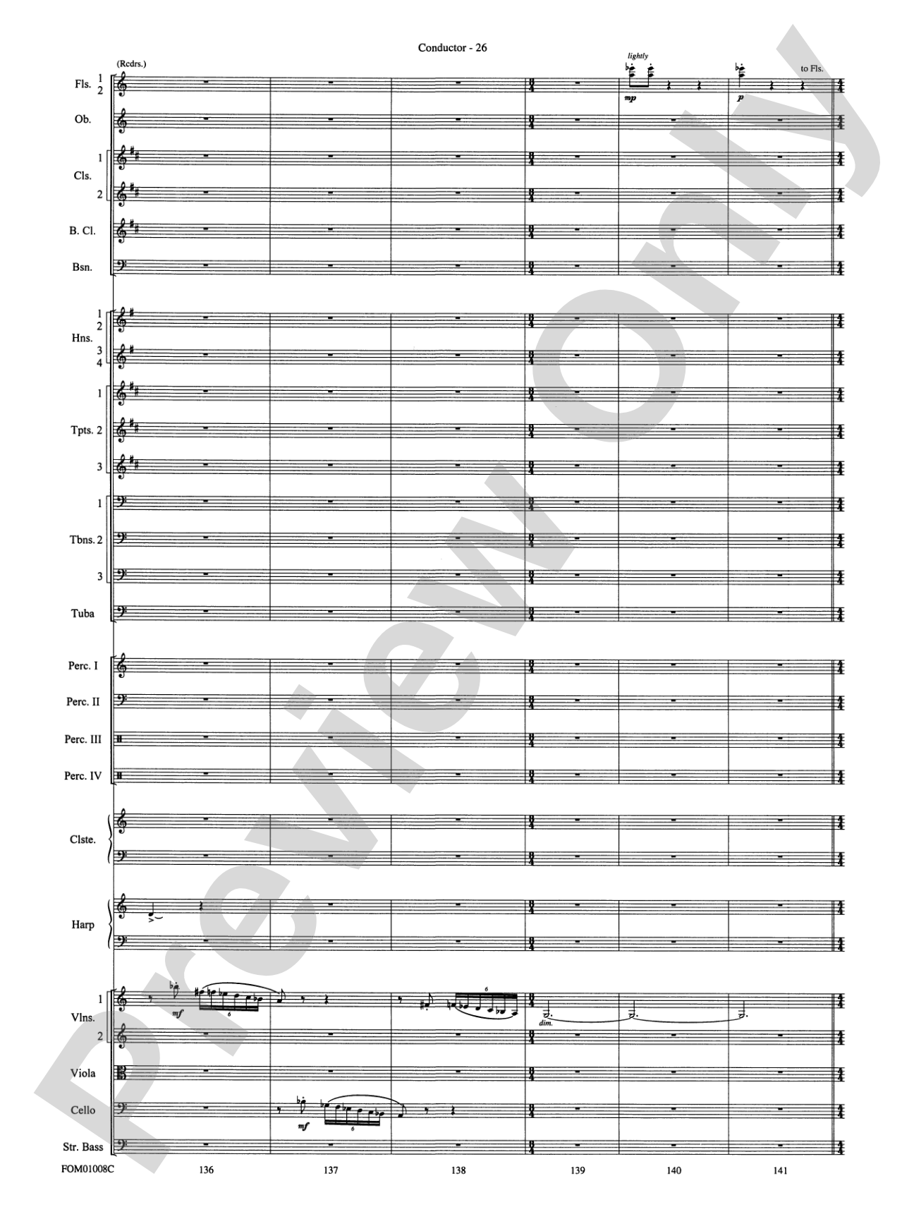 Harry Potter Symphonic Suite: Score