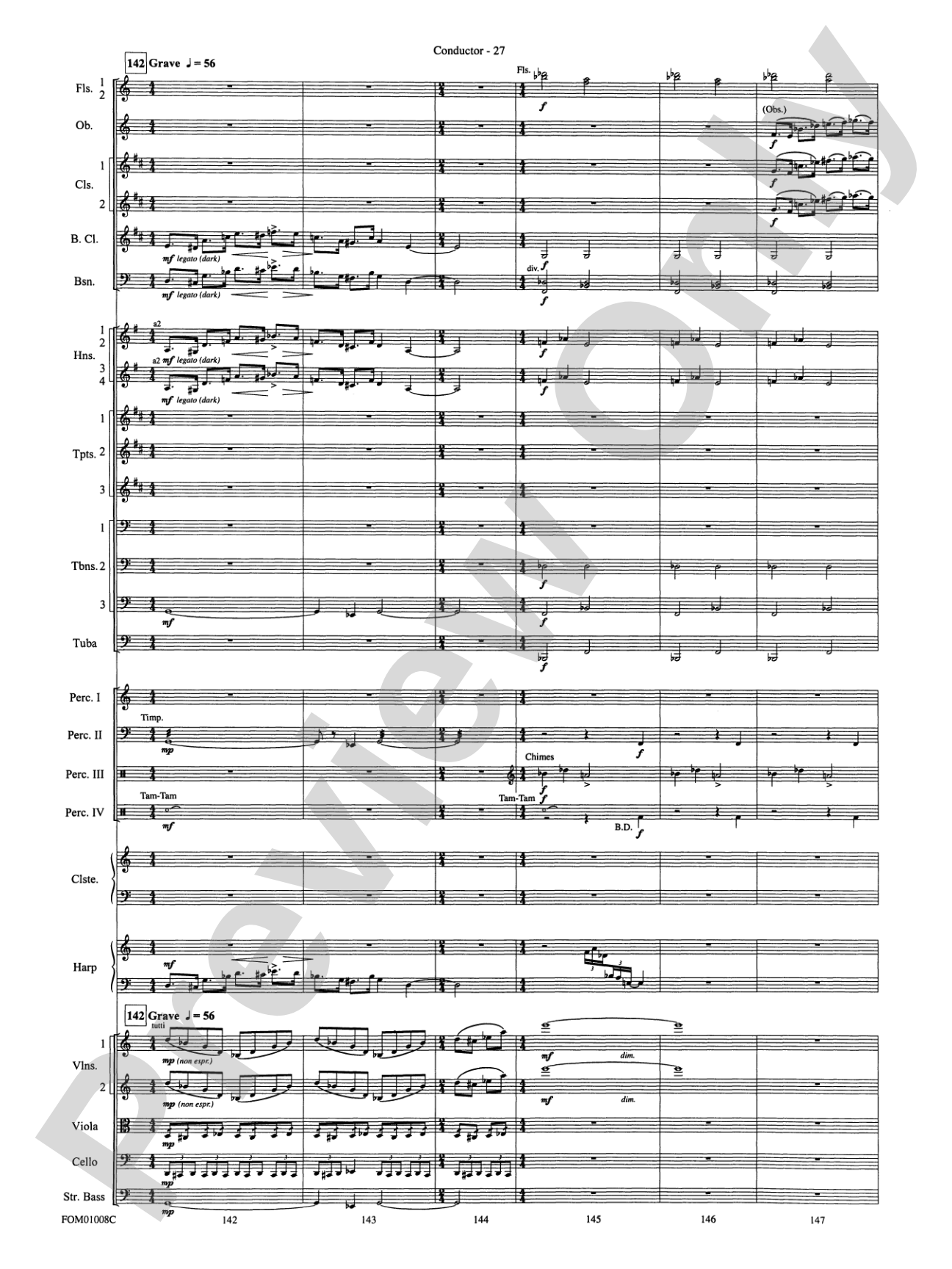 Harry Potter Symphonic Suite: Score