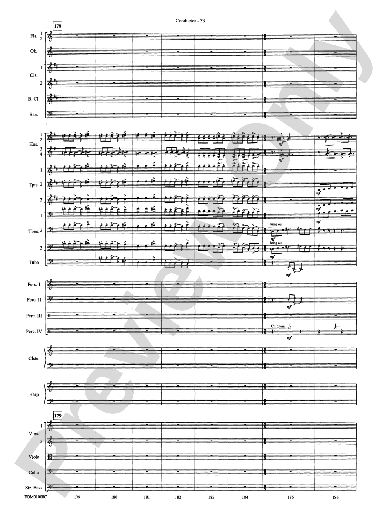 Harry Potter Symphonic Suite: Score