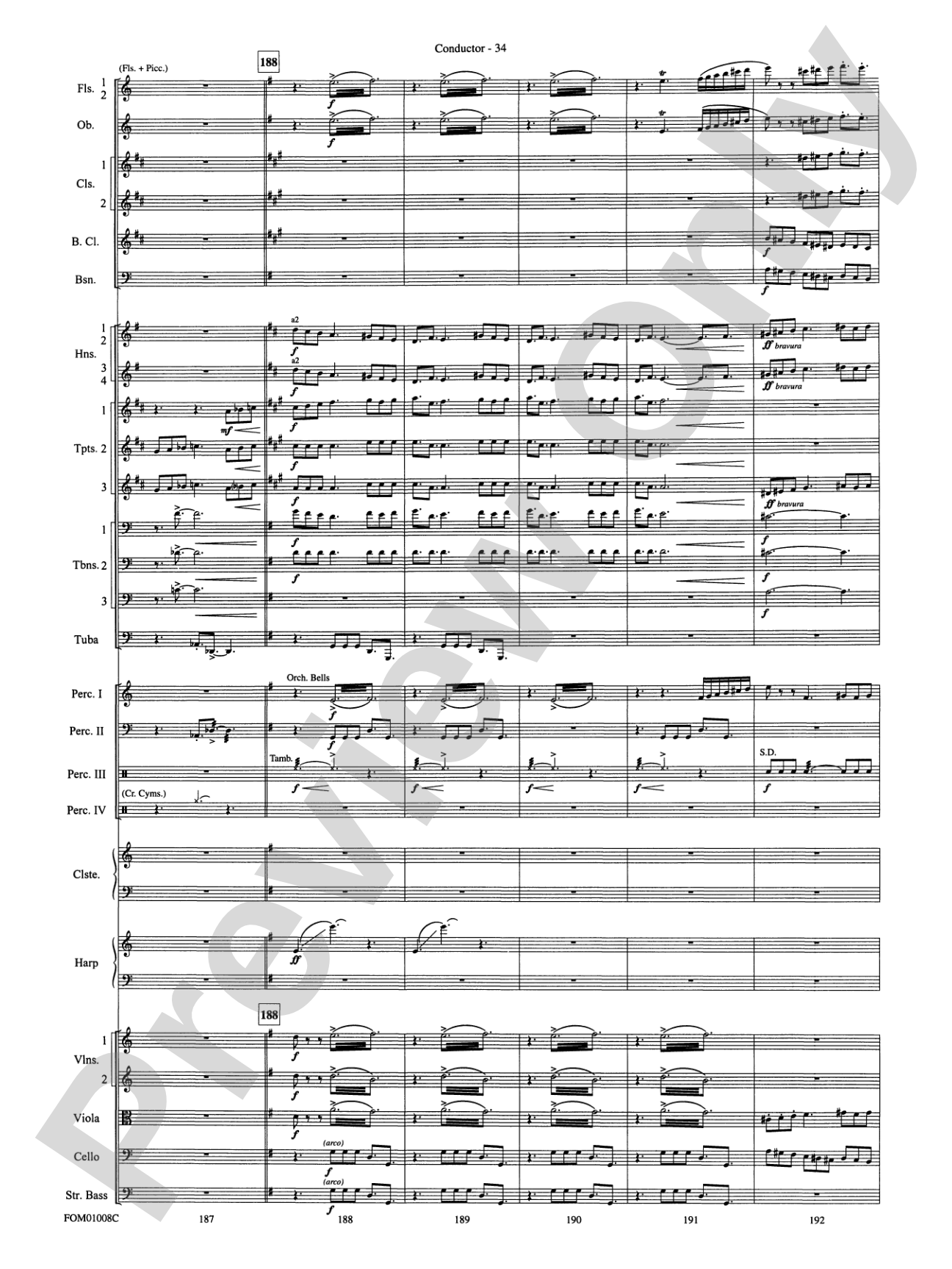Harry Potter Symphonic Suite: Score