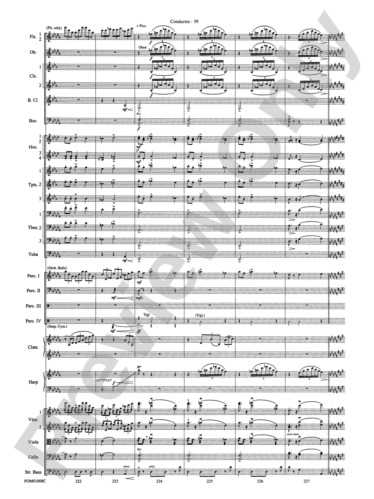Harry Potter Symphonic Suite: Score