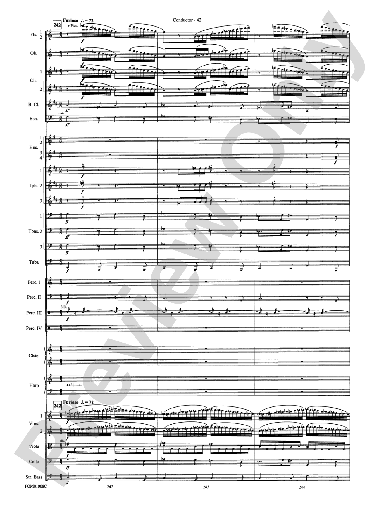 Harry Potter Symphonic Suite: Score