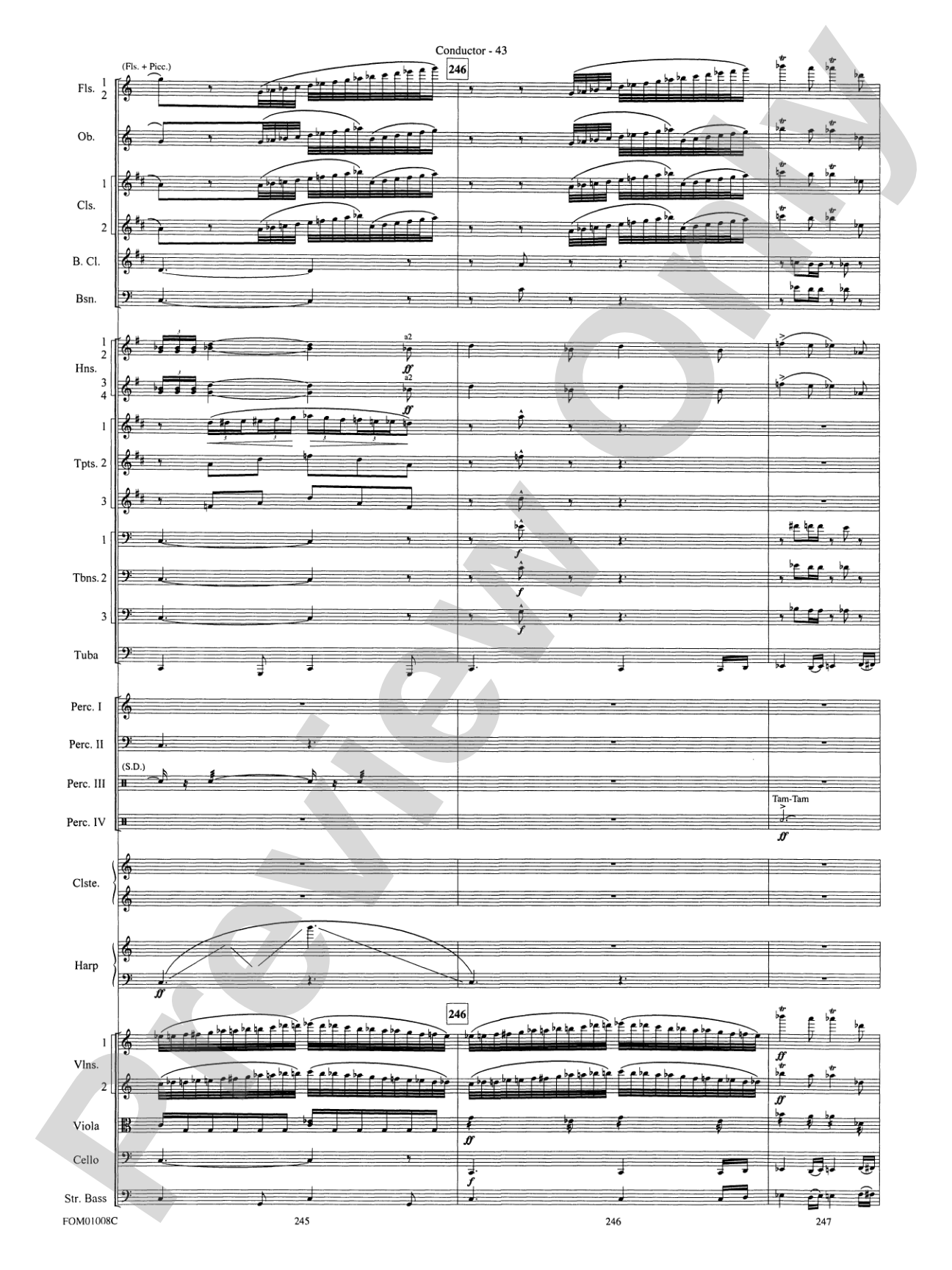 Harry Potter Symphonic Suite: Score