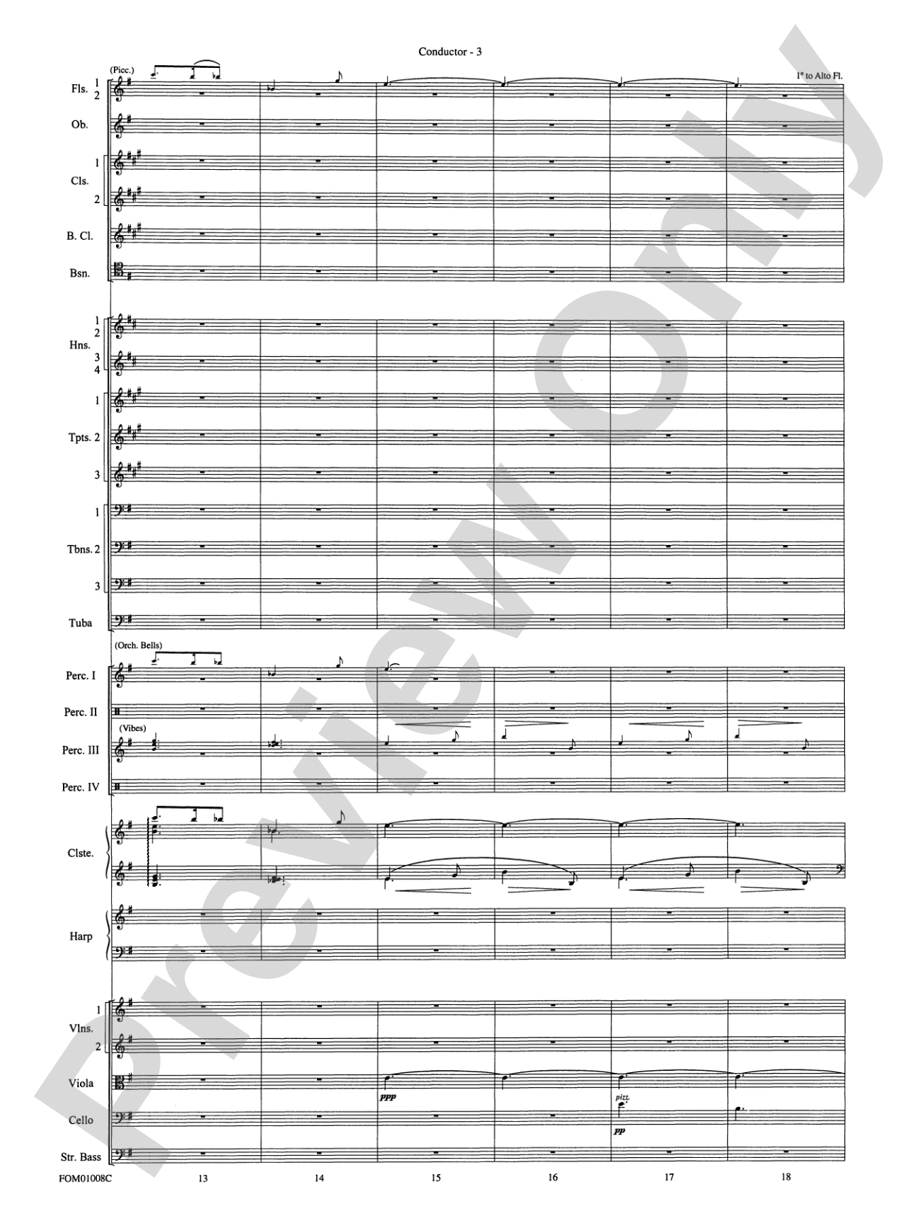 Harry Potter Symphonic Suite: Score
