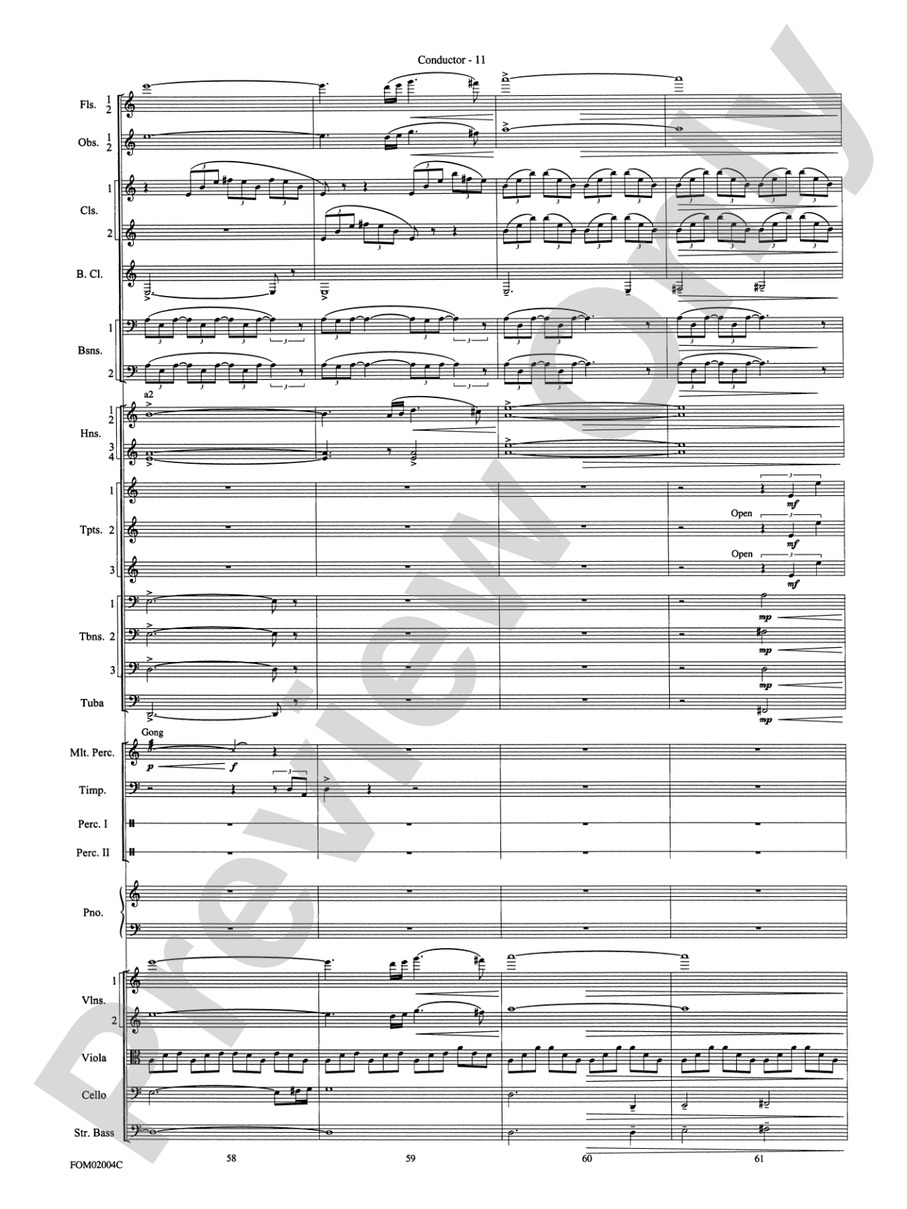 Band of Brothers: Full Orchestra Conductor Score & Parts