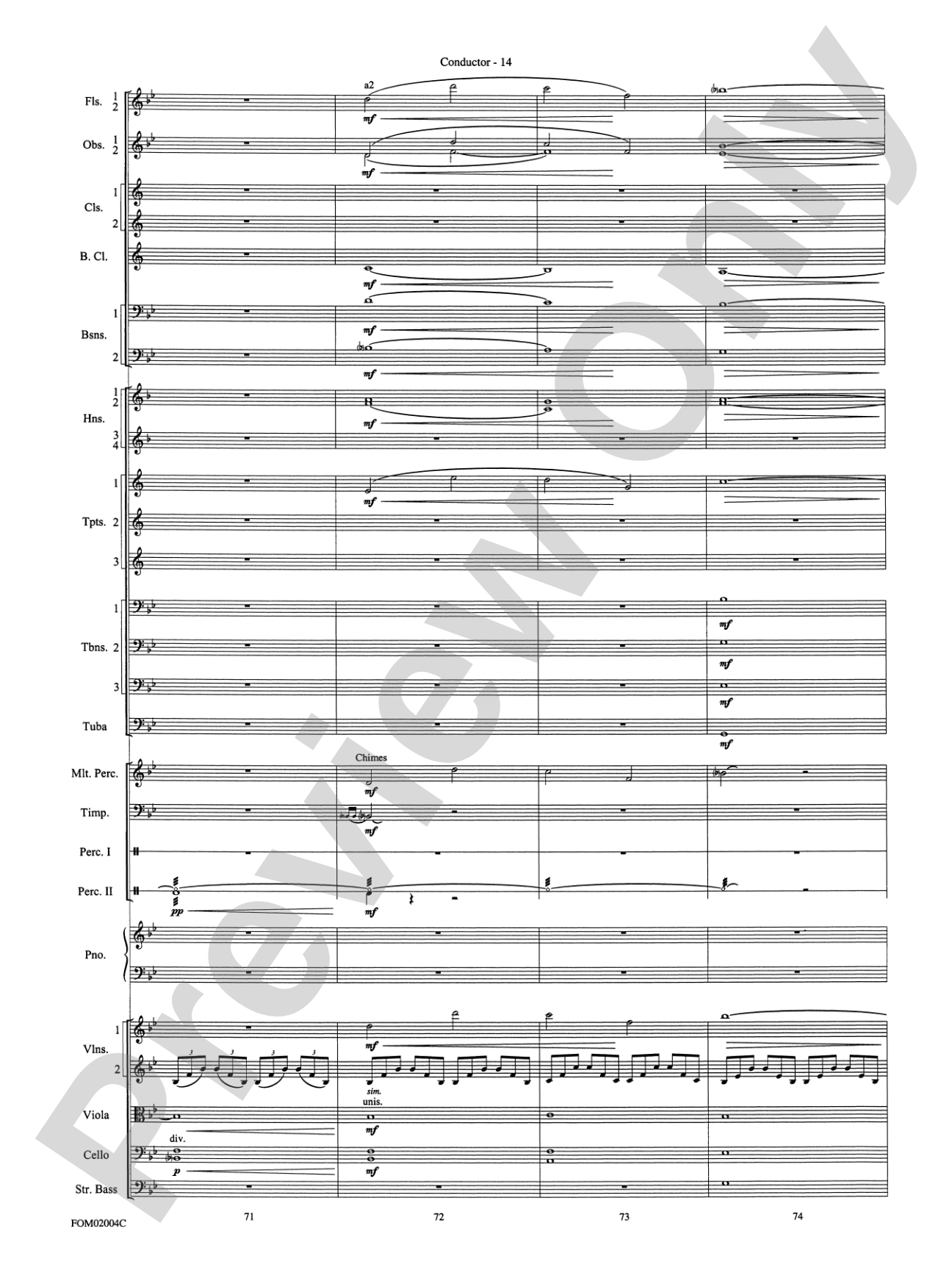 Band of Brothers: Full Orchestra Conductor Score & Parts