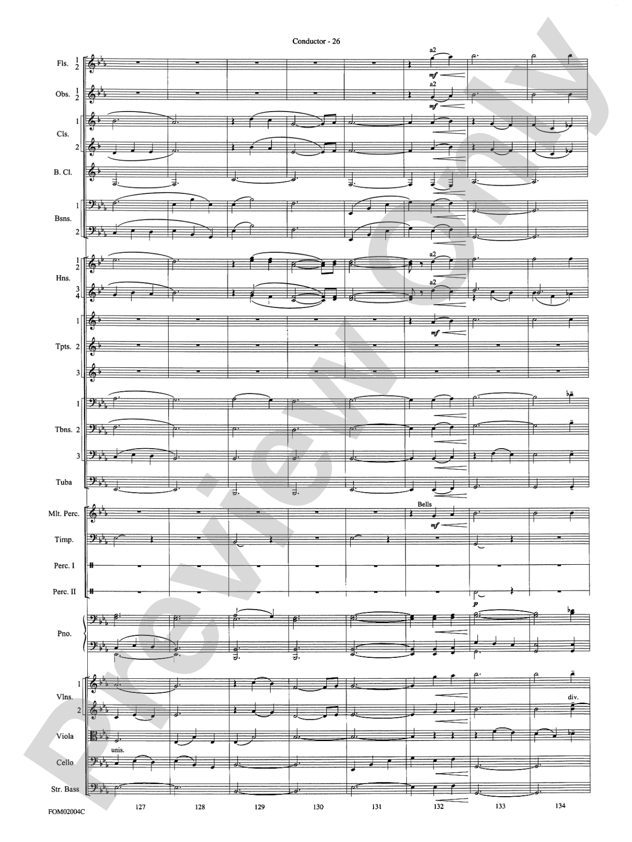Band of Brothers: Full Orchestra Conductor Score & Parts