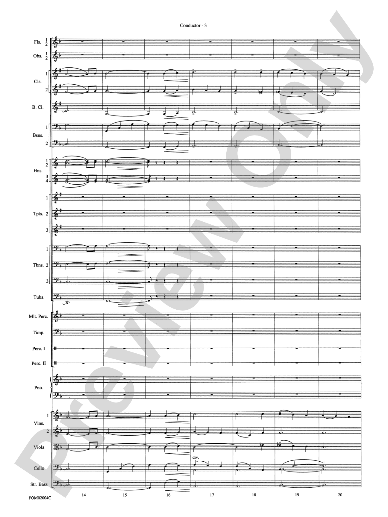 Band of Brothers: Full Orchestra Conductor Score & Parts