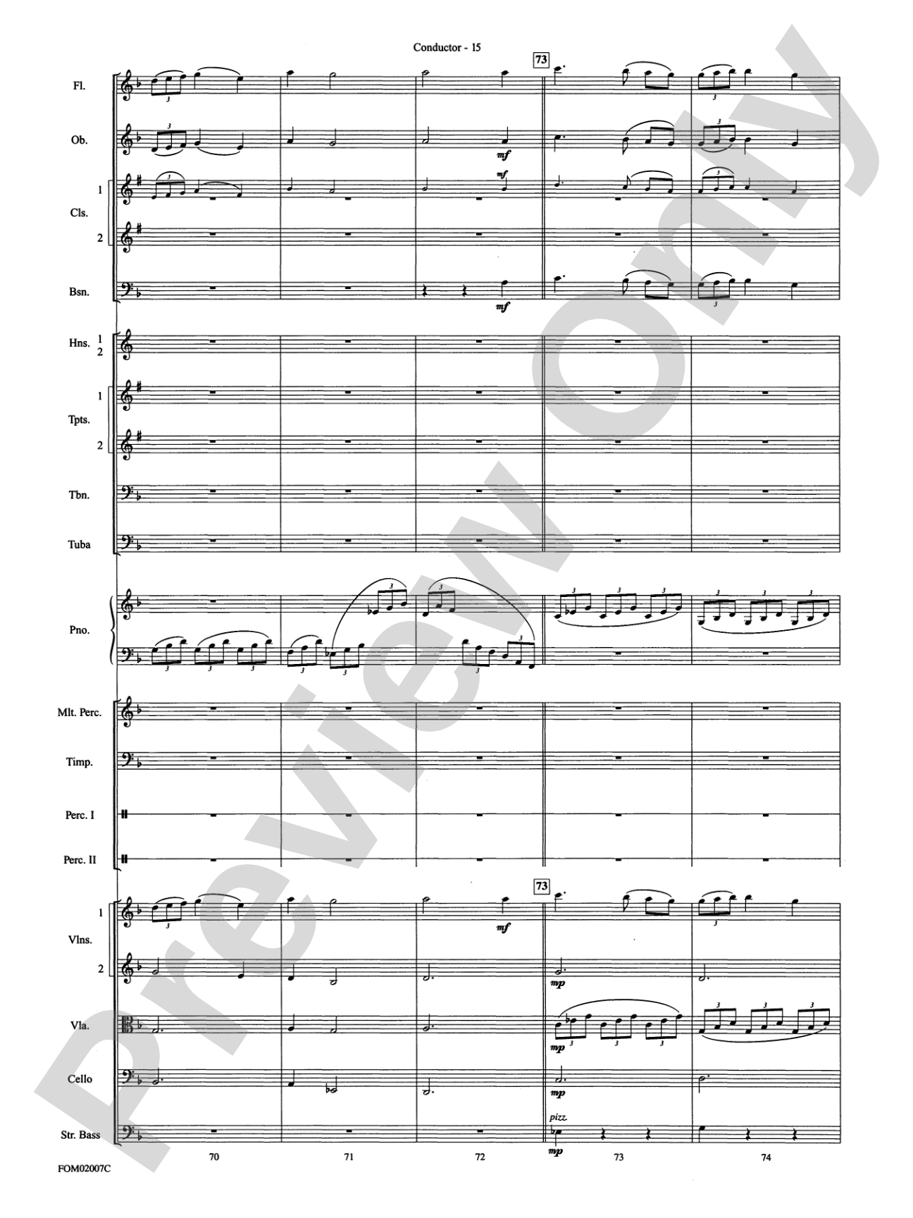 Star Wars®: Episode II Attack of the Clones: Full Orchestra Conductor Score & Parts