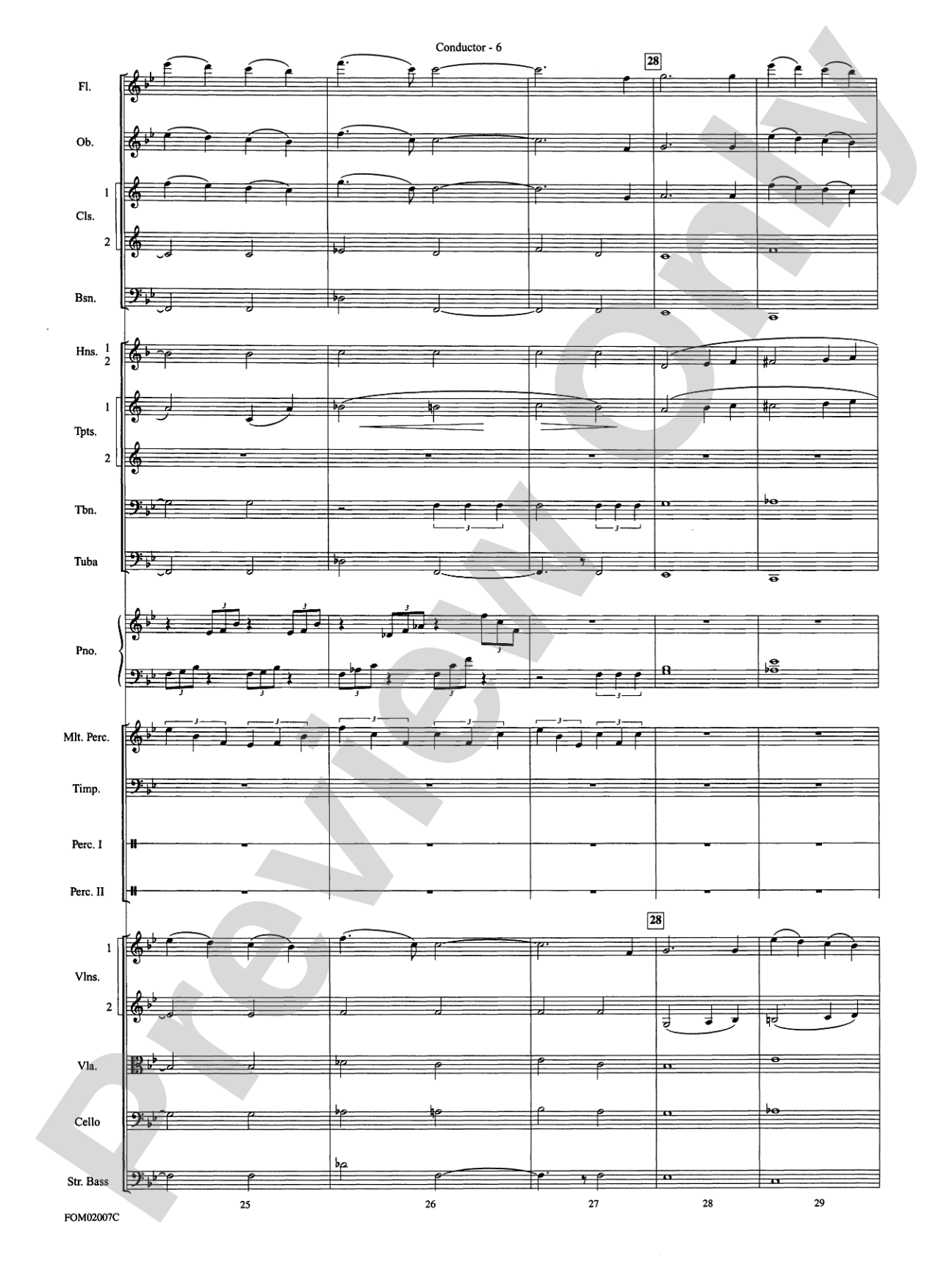 Star Wars®: Episode II Attack of the Clones: Full Orchestra Conductor Score & Parts
