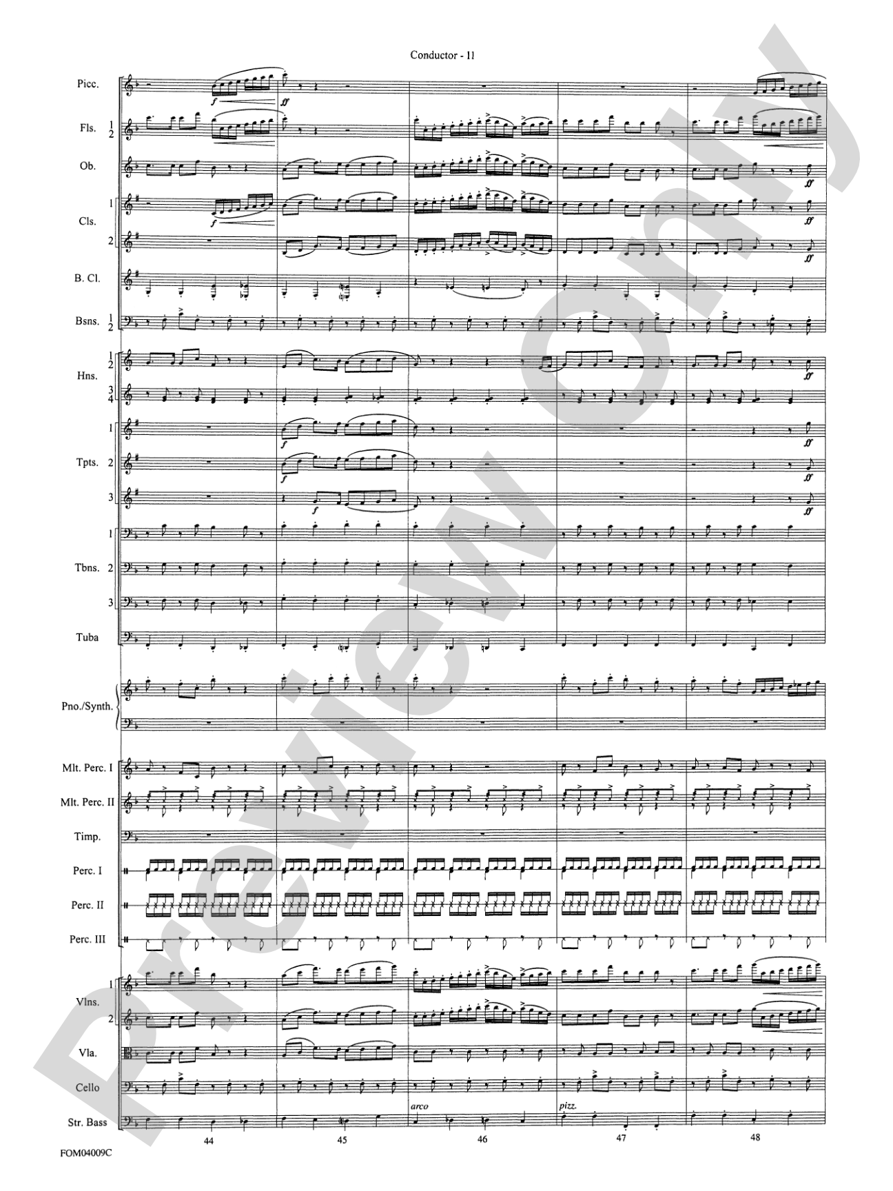 The Polar Express, Concert Suite from: Full Orchestra Conductor Score & Parts