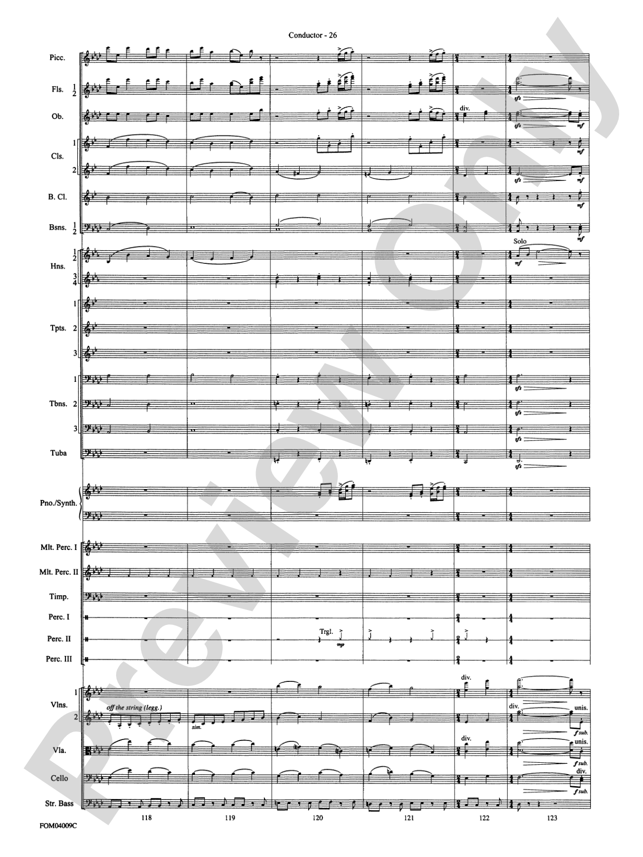 The Polar Express, Concert Suite from: Full Orchestra Conductor Score & Parts