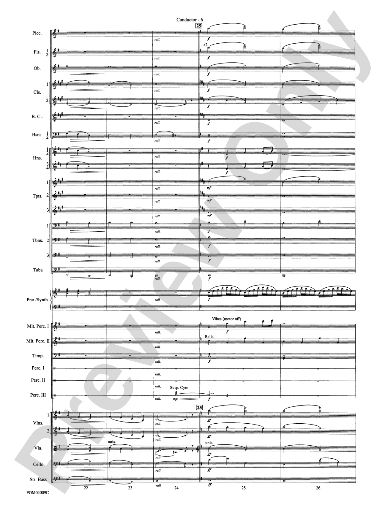 The Polar Express, Concert Suite from: Full Orchestra Conductor Score & Parts