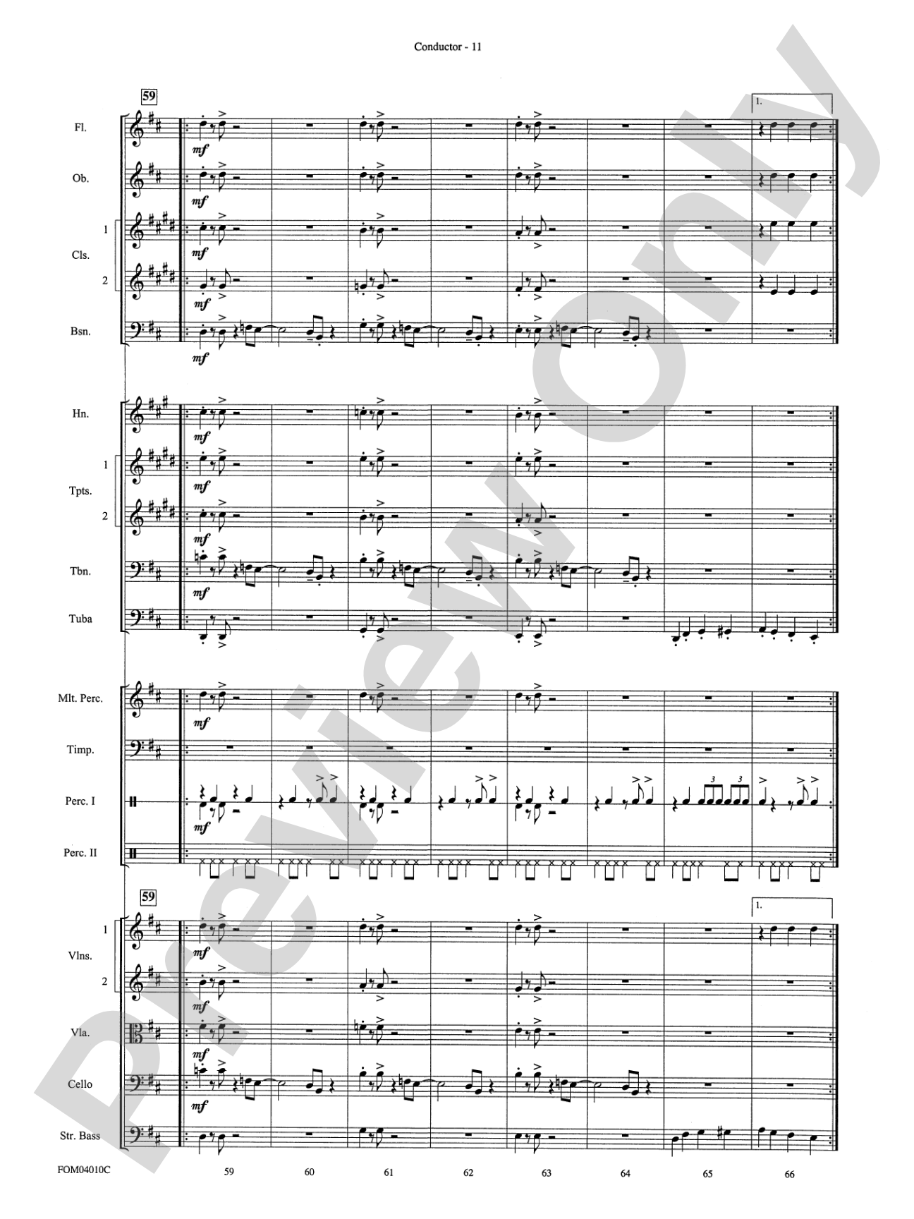 The Polar Express, Selections from: Score