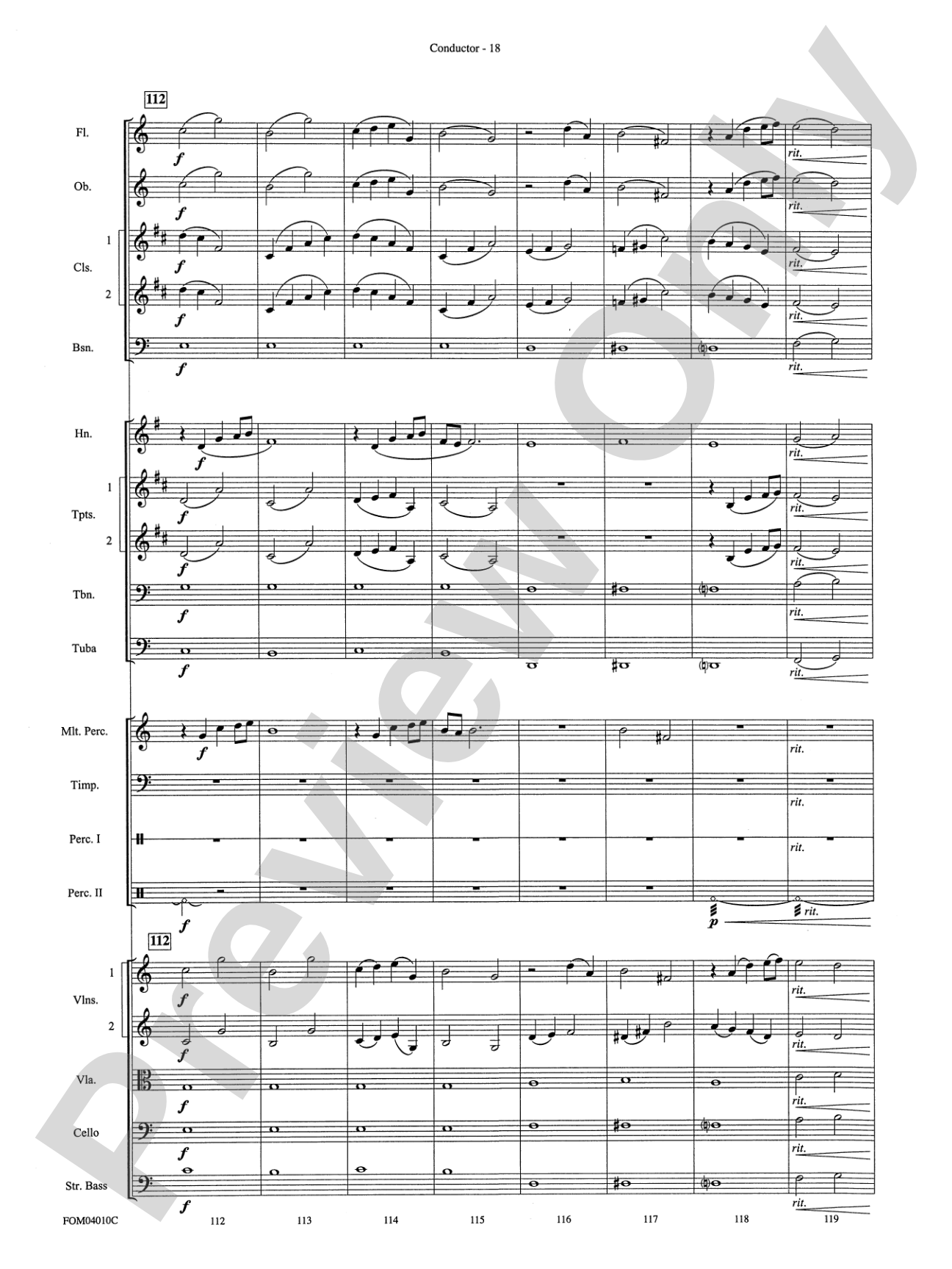 The Polar Express, Selections from: Score