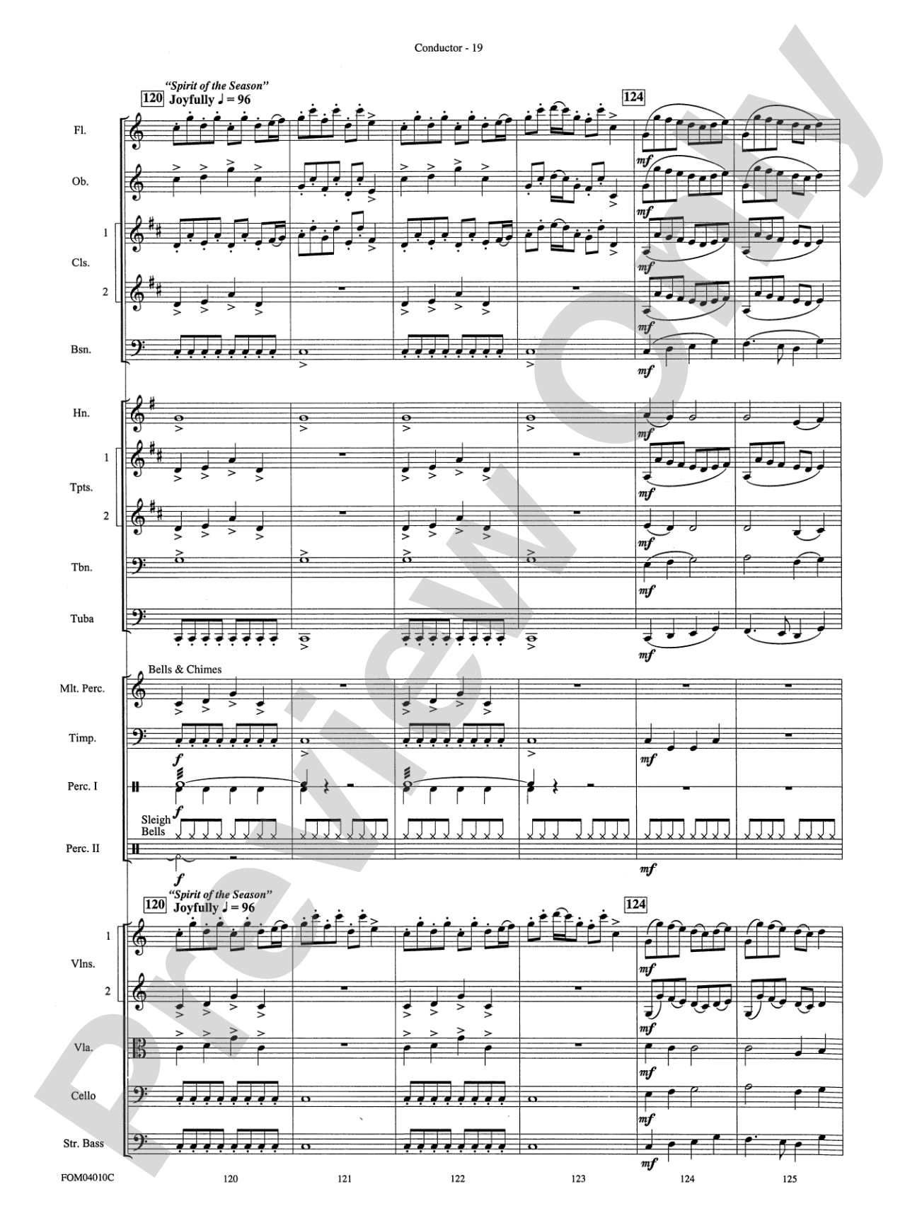 The Polar Express, Selections from: Score