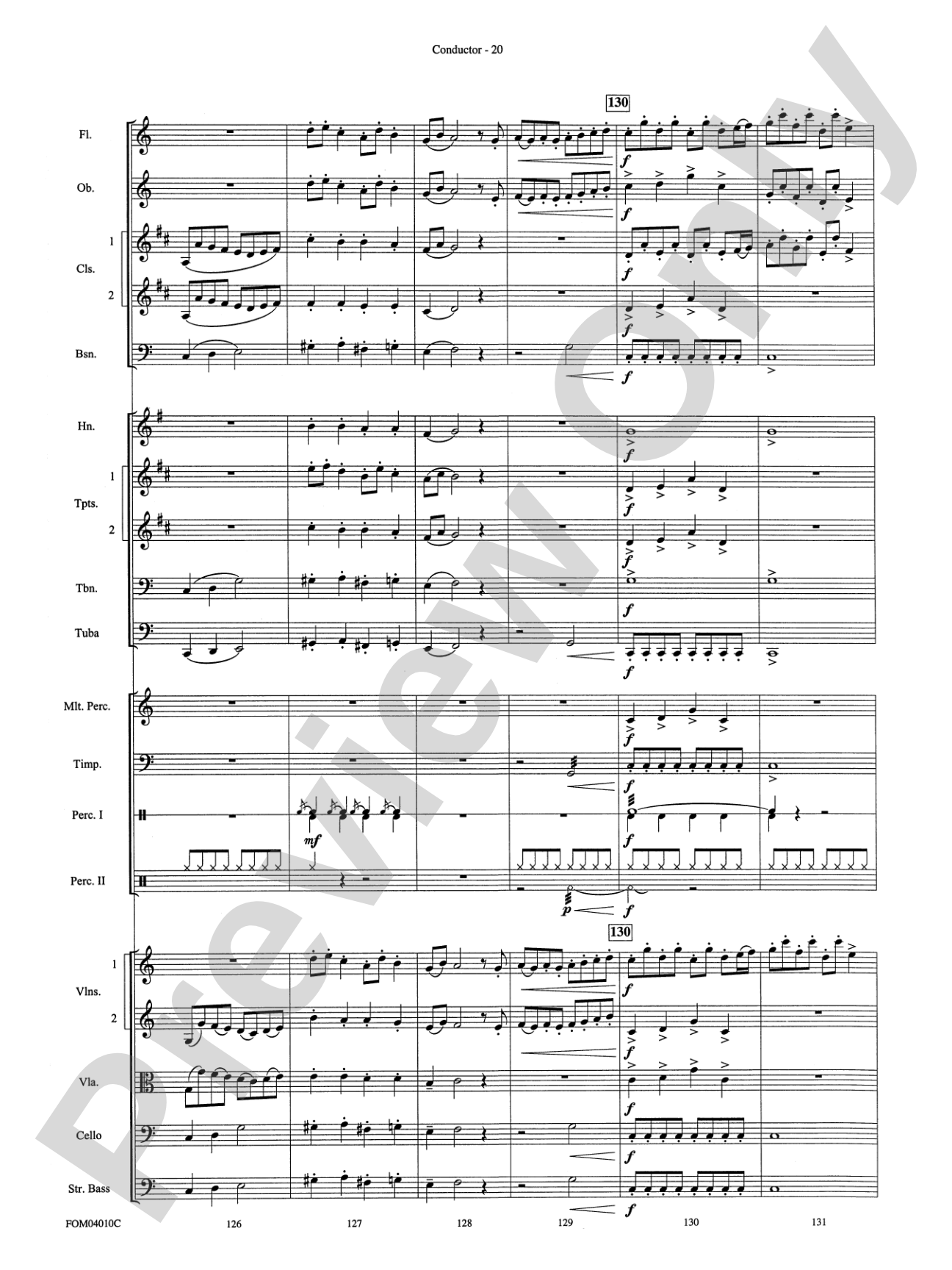 The Polar Express, Selections from: Score