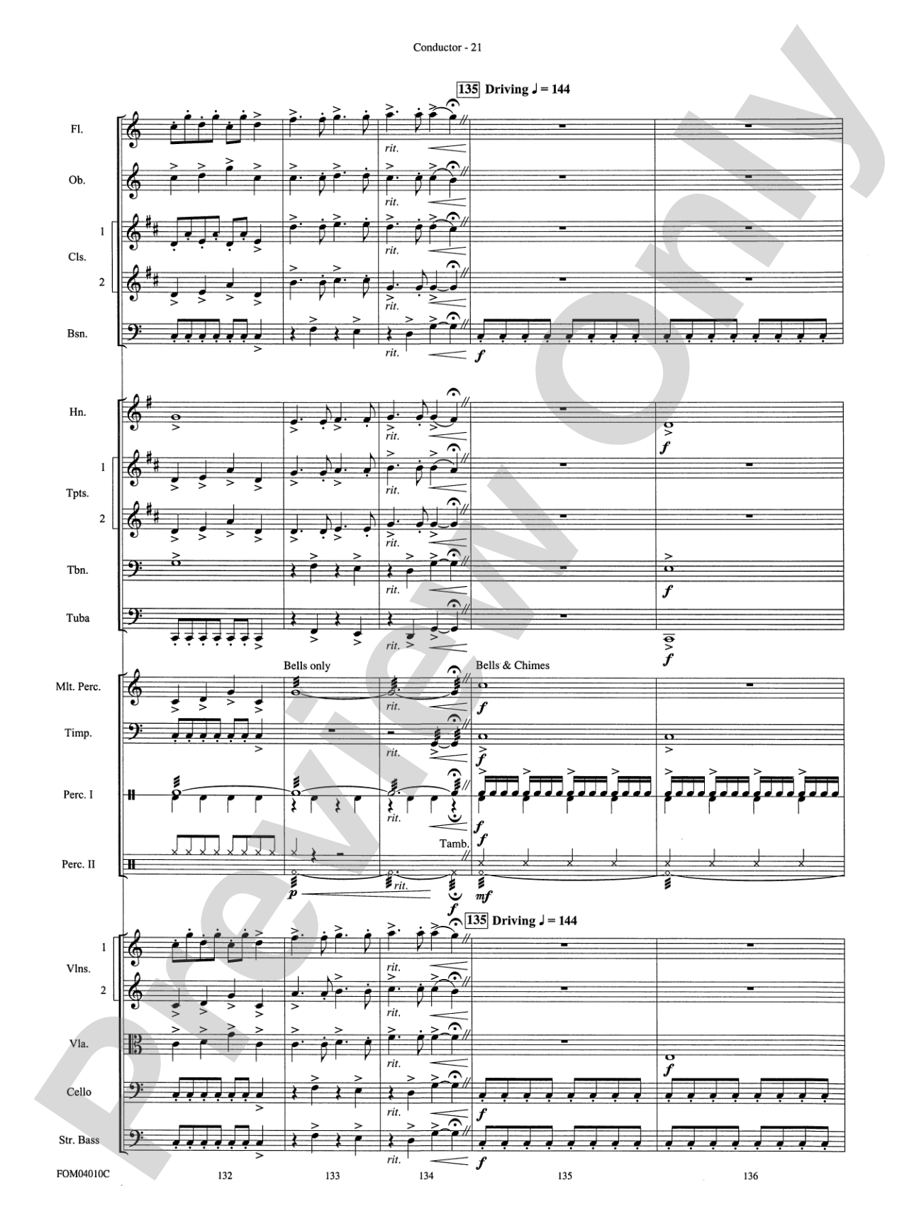 The Polar Express, Selections from: Score