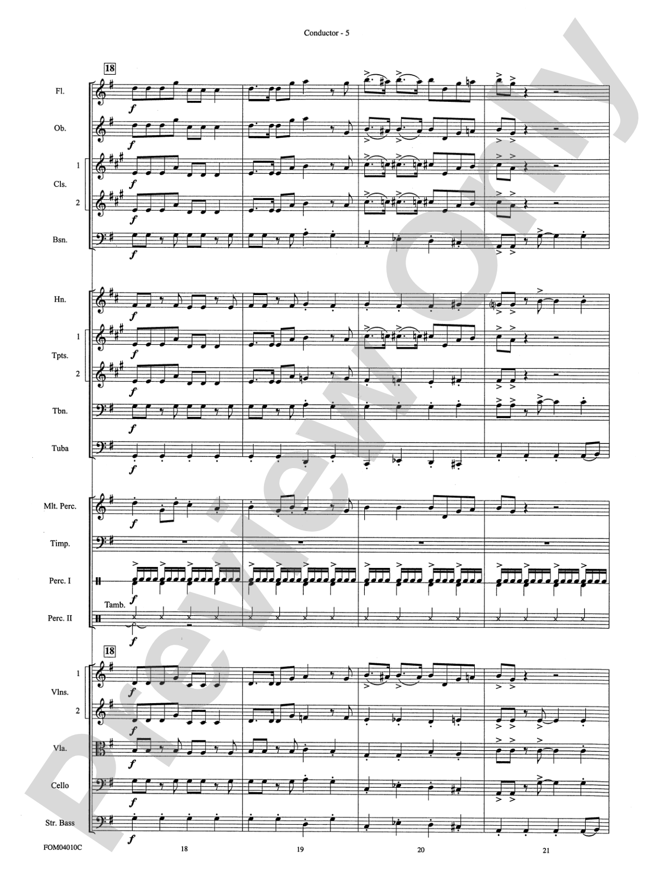 The Polar Express, Selections from: Score