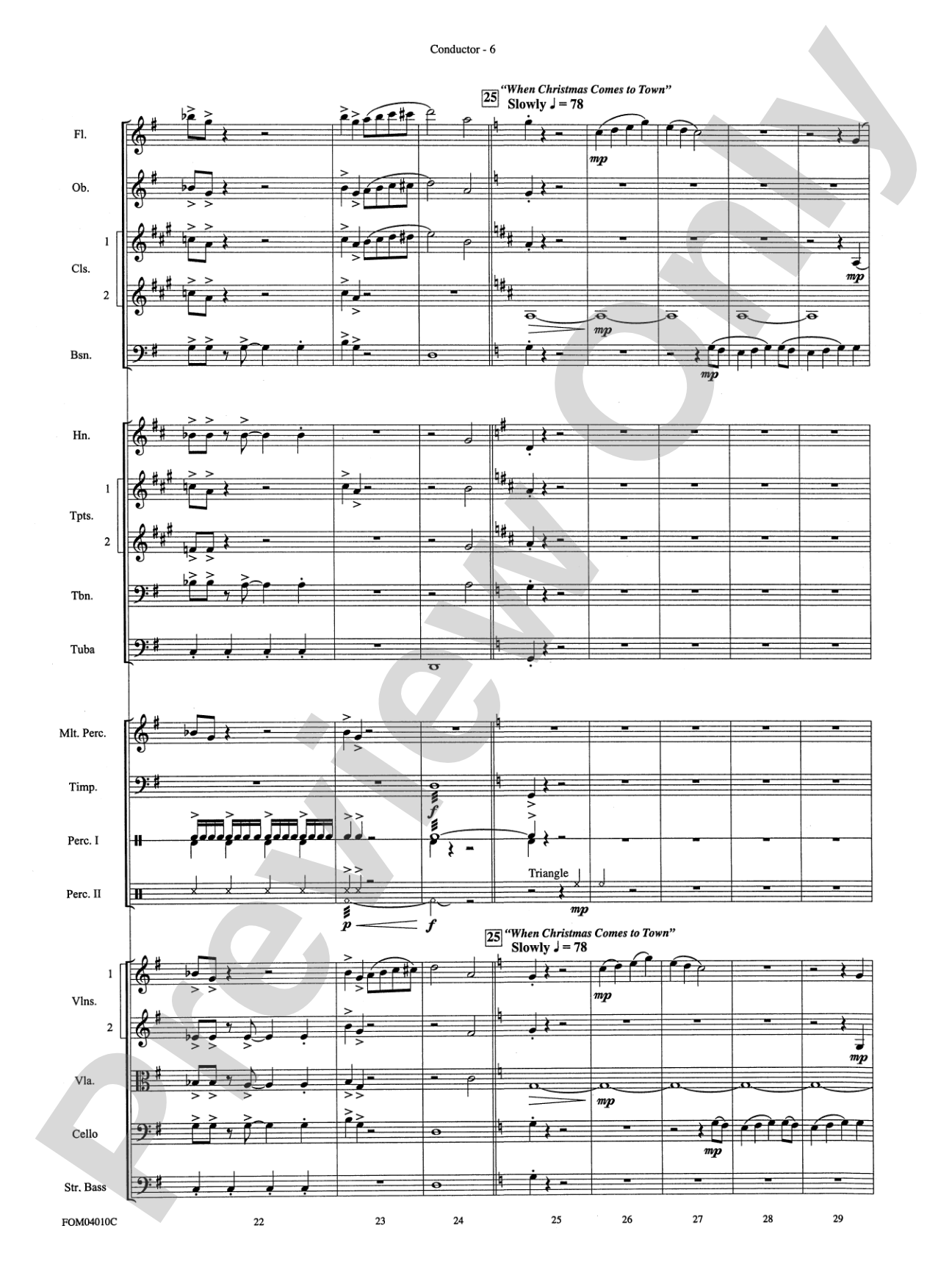 The Polar Express, Selections from: Score
