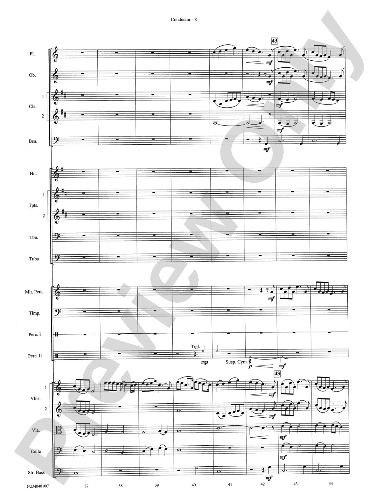 The Polar Express, Selections from: Score